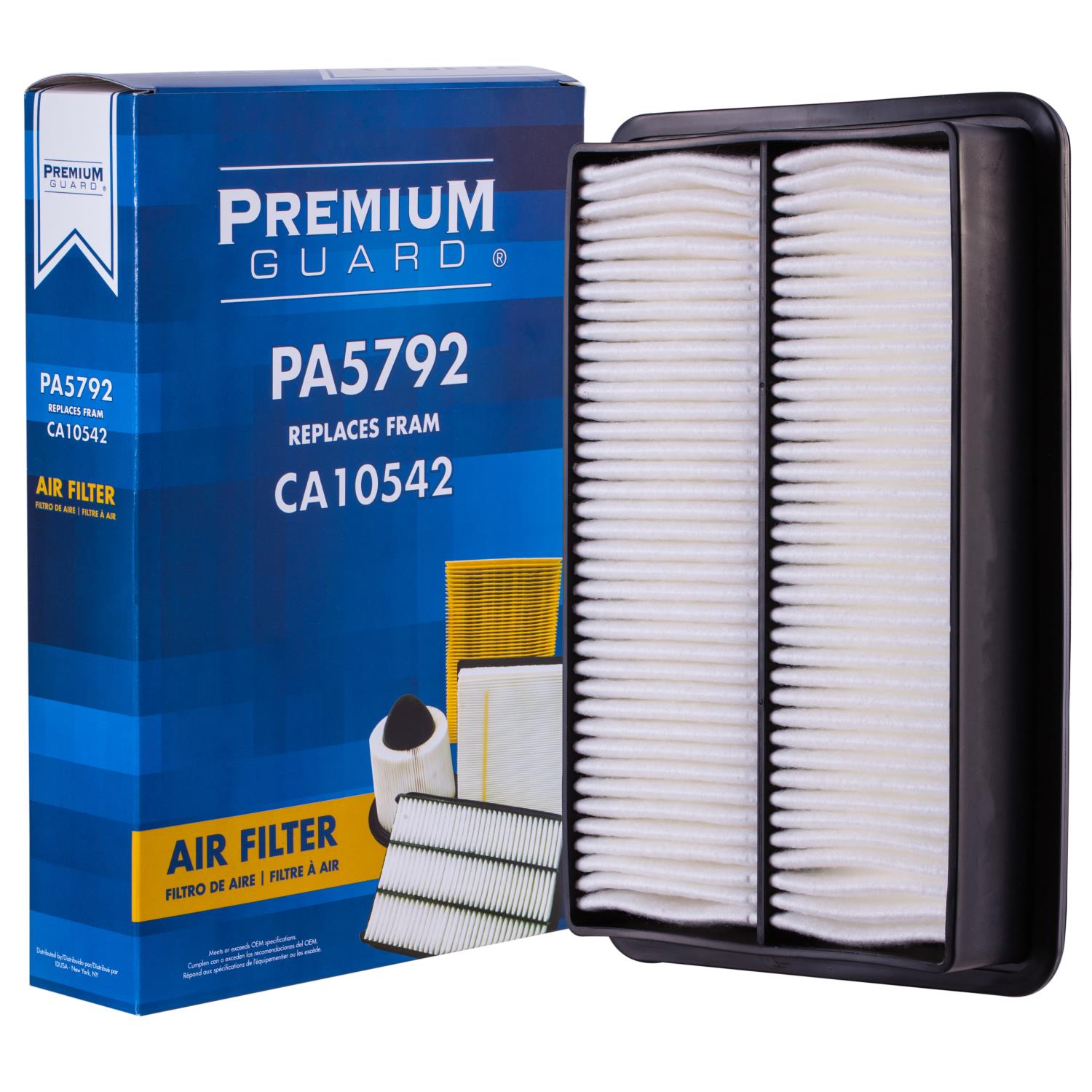 PG PA5792 Engine Air Filter | Fits 2006 INFINITI M35