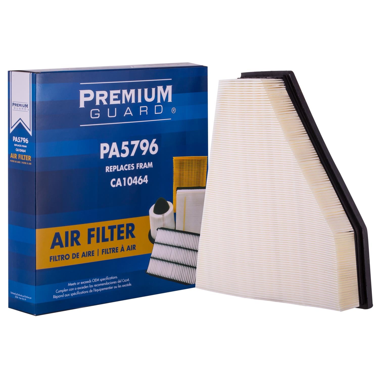 PG PA5796 Engine Air Filter | Fits 2008 BMW 323i