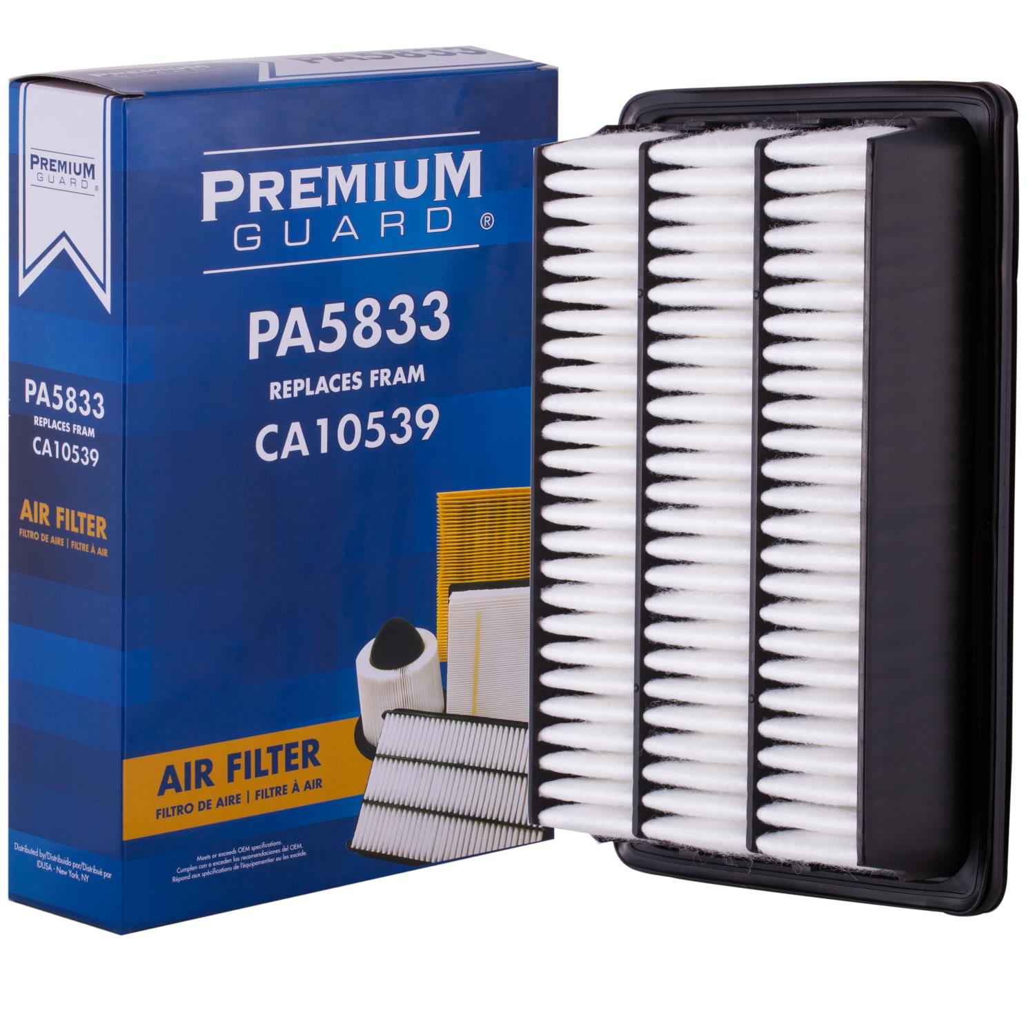 PG PA5833 Engine Air Filter | Fits 2009 Hyundai Santa Fe