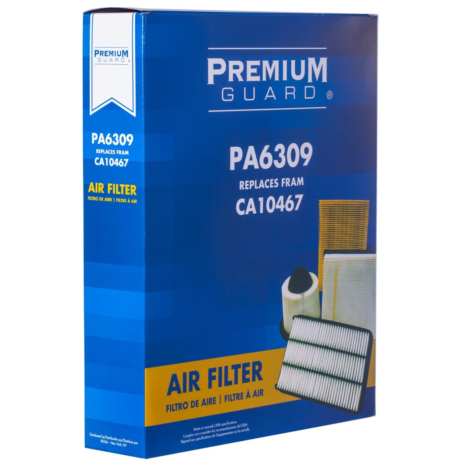 PG PA6309 Engine Air Filter