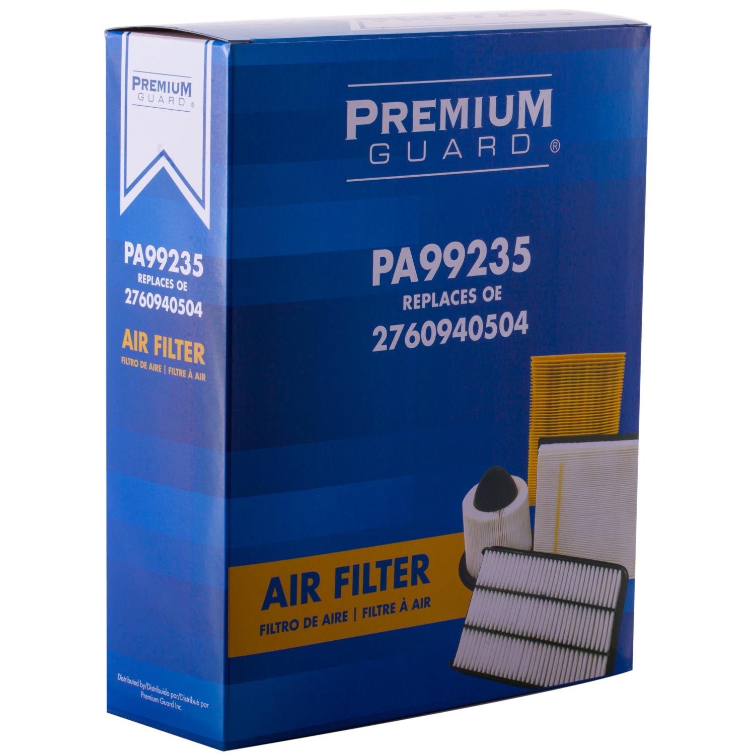 PG PA99235 Engine Air Filter | Fits 2018 Mercedes-Benz CLS400
