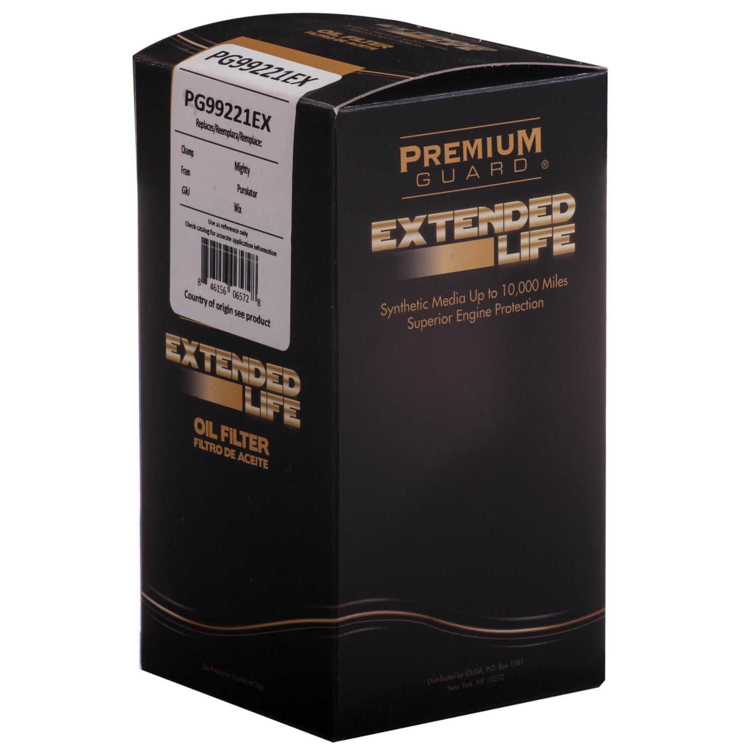 PG PG99221EX Extended Performance Oil Filter | Fits 2019 Mercedes-Benz G63 AMG