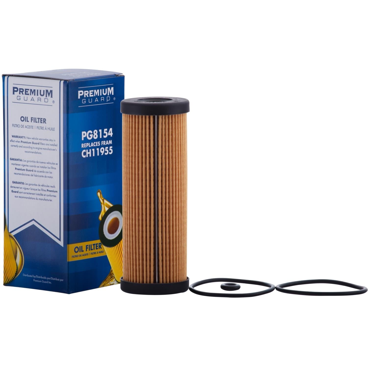 PG PG8154 Optimal Protection Oil Filter | Fits 2027 Ford Ranger