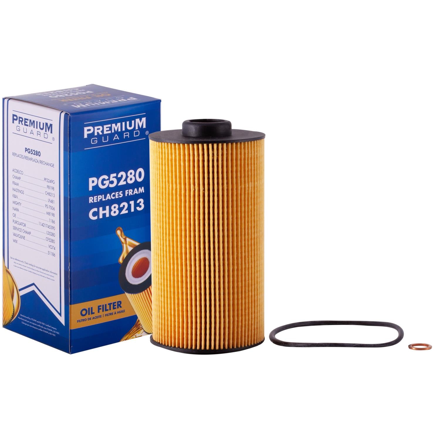 PG PG5280 Optimal Protection Oil Filter | Fits 2002 BMW M5
