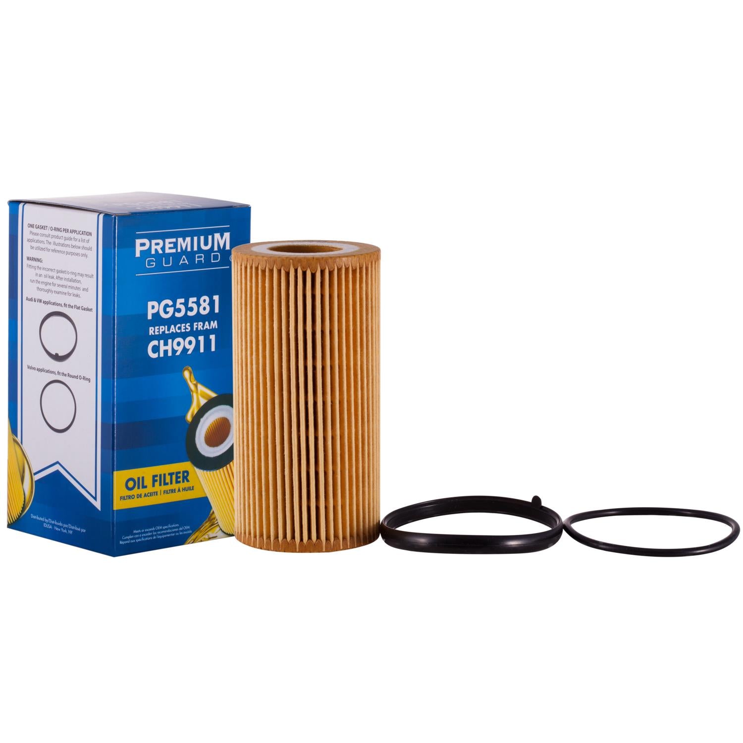 PG PG5581 Optimal Protection Oil Filter | Fits 2015 Audi TTS Quattro