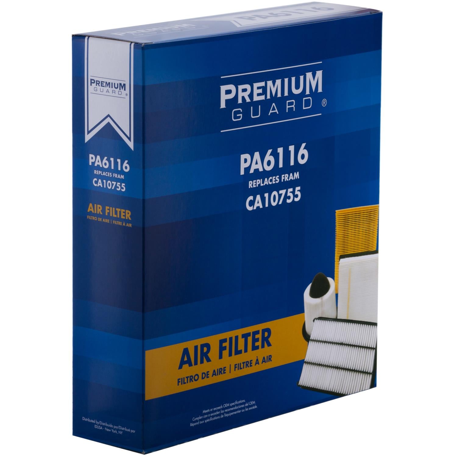 PG PA6116 Engine Air Filter | Fits 2017 Lexus RX350
