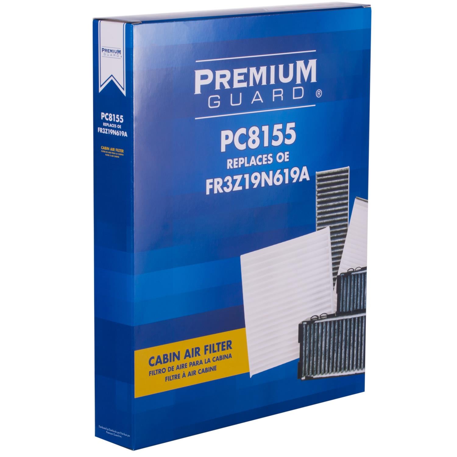 PG PC8155 Cabin Air Filter | Fits 2023 Ford Mustang