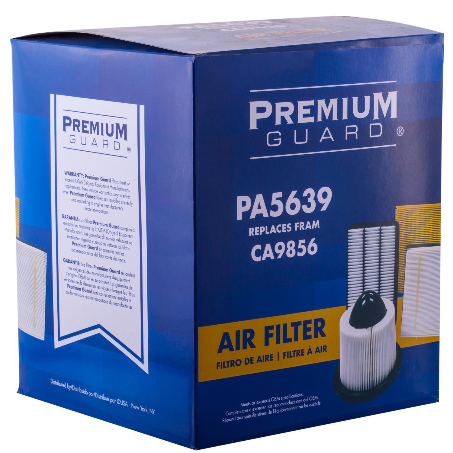 PG PA5639 Engine Air Filter | Fits 2026 Chevrolet LCF 5500HD