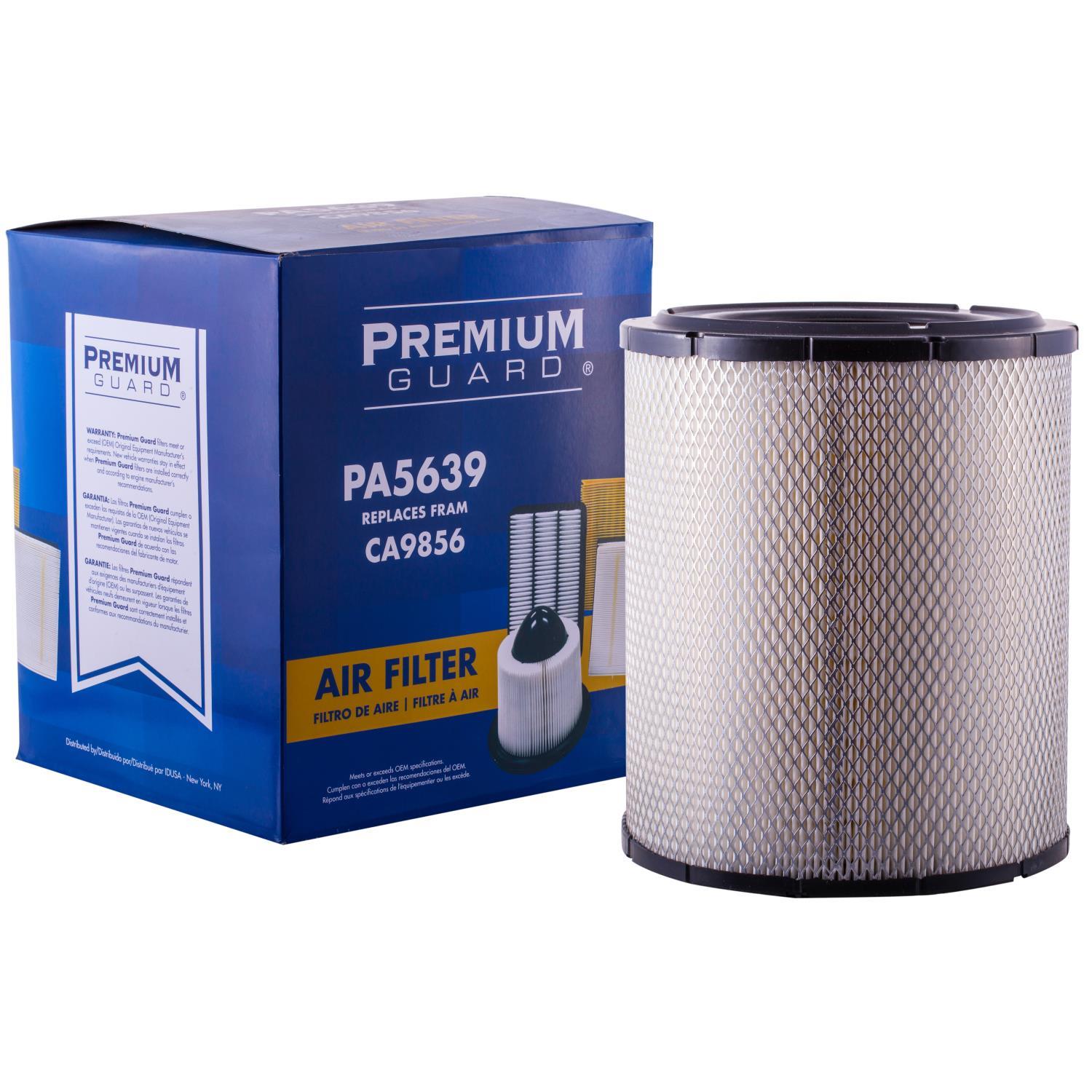PG PA5639 Engine Air Filter | Fits 2026 Chevrolet LCF 5500HD