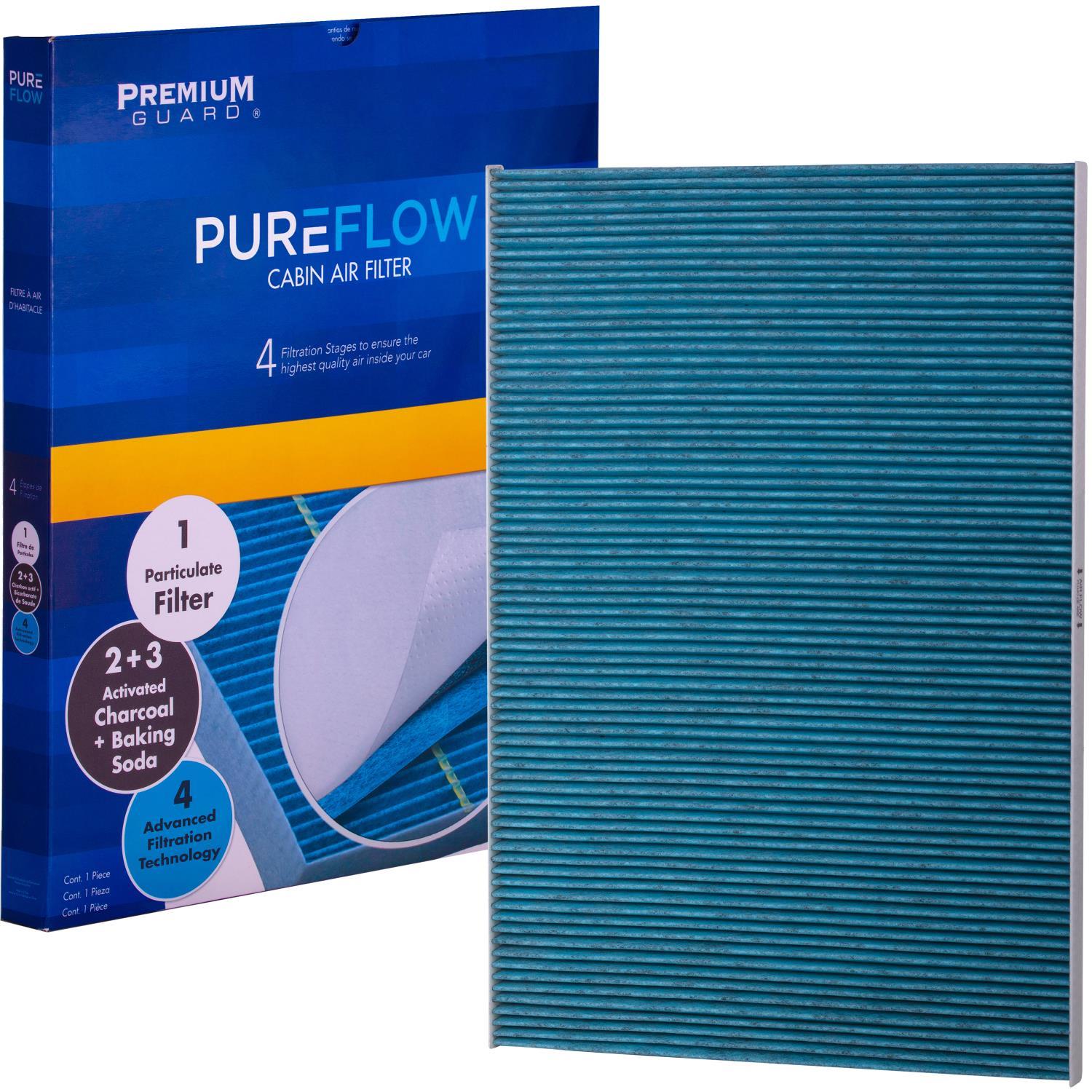 PUREFLOW 2024 Mercedes-Benz EQS 450 Cabin Air Filter with Antibacterial Technology, PC99875X