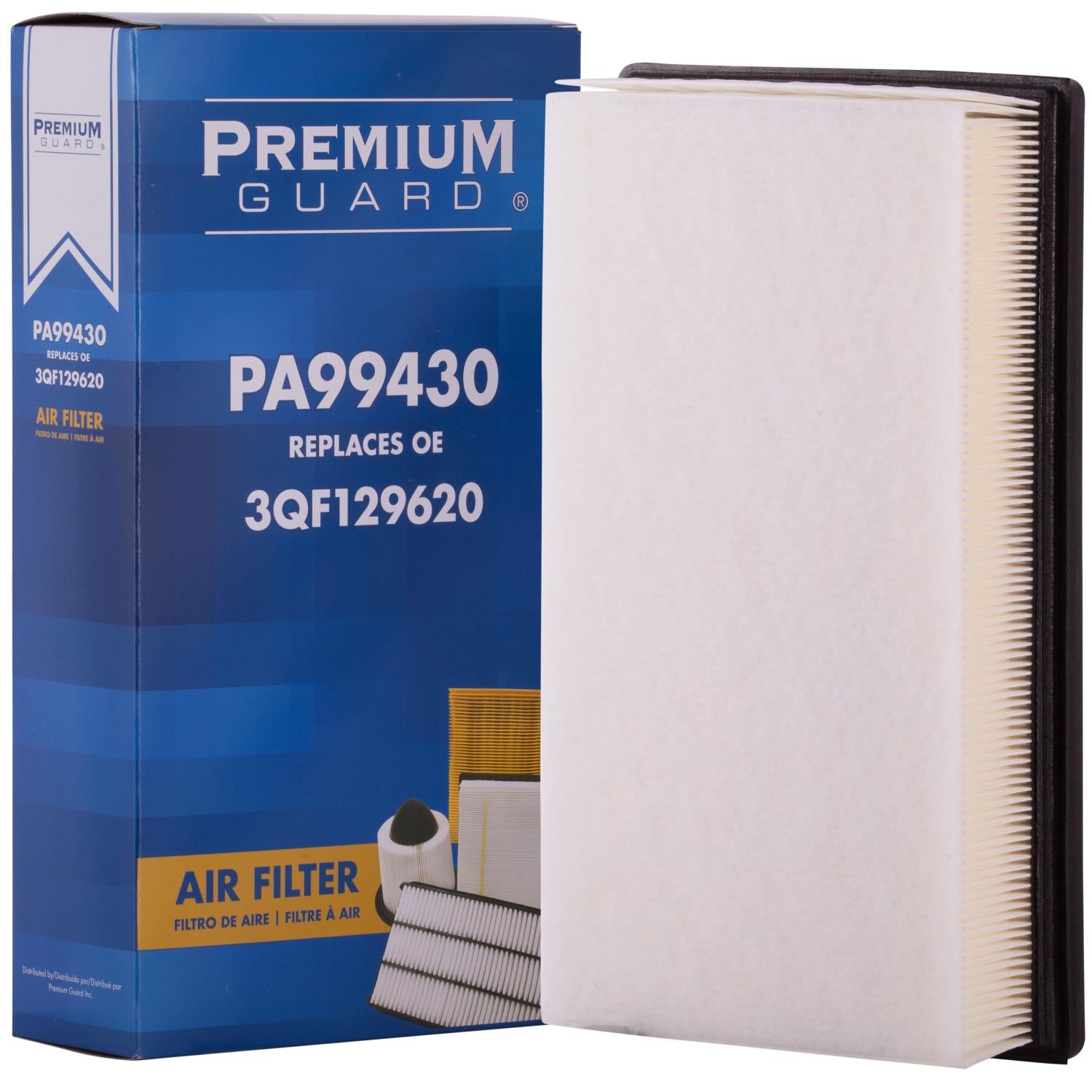 PG PA99430 Engine Air Filter | Fits 2023 Volkswagen Cross Sport