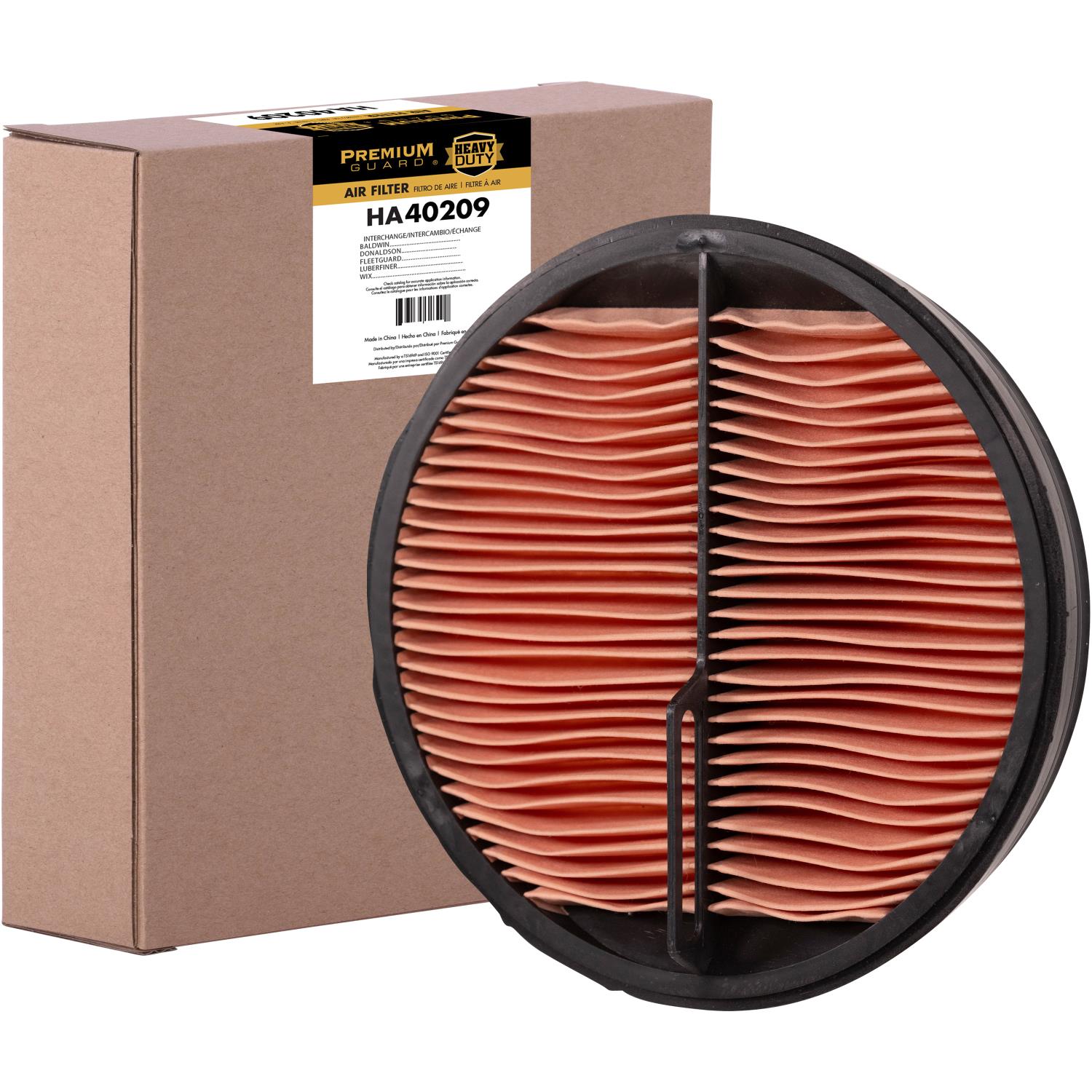 PG HA40209 Engine Air Filter | Fits 2020 Freightliner 114SD