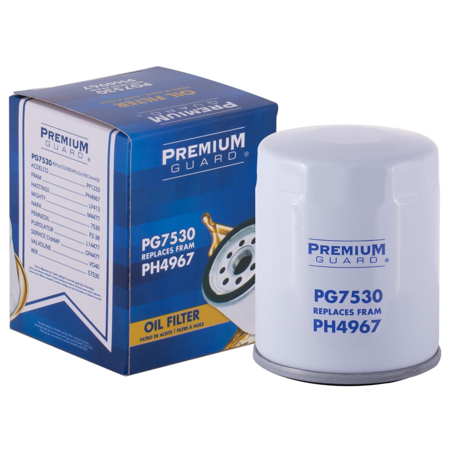 PG PG7530 Optimal Protection Oil Filter | Fits 2012 Suzuki Grand Vitara
