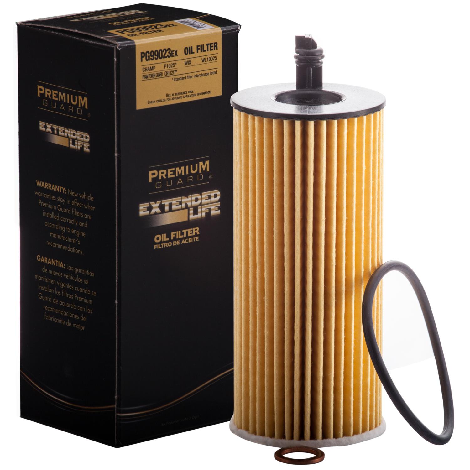 PG PG99023EX Extended Performance Oil Filter | Fits 2014 BMW 535d