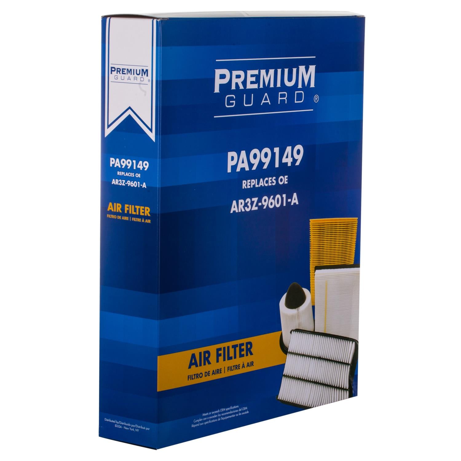 PG PA5907 Engine Air Filter | Fits 2014 Ford Mustang