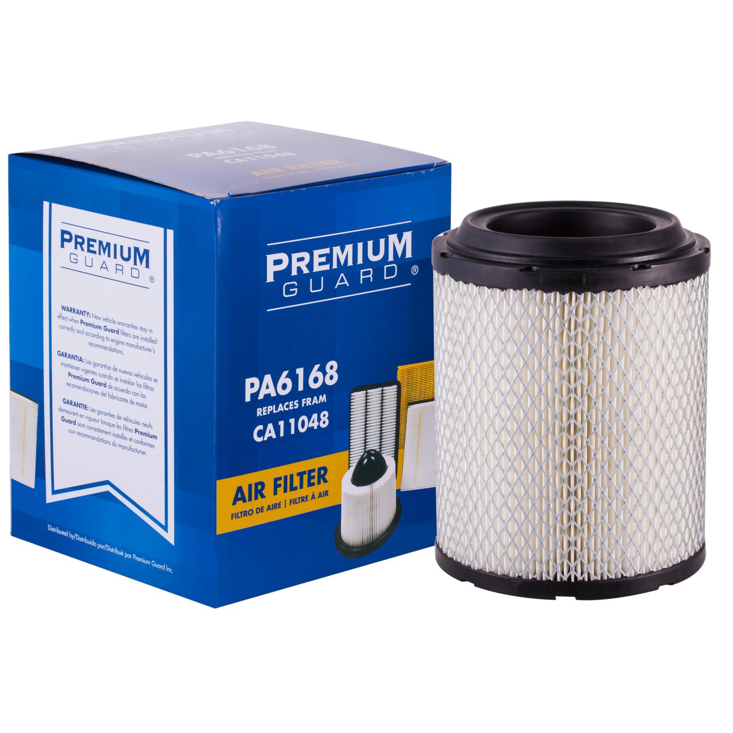 PG PA6168 Engine Air Filter | Fits 2017 Jeep Patriot