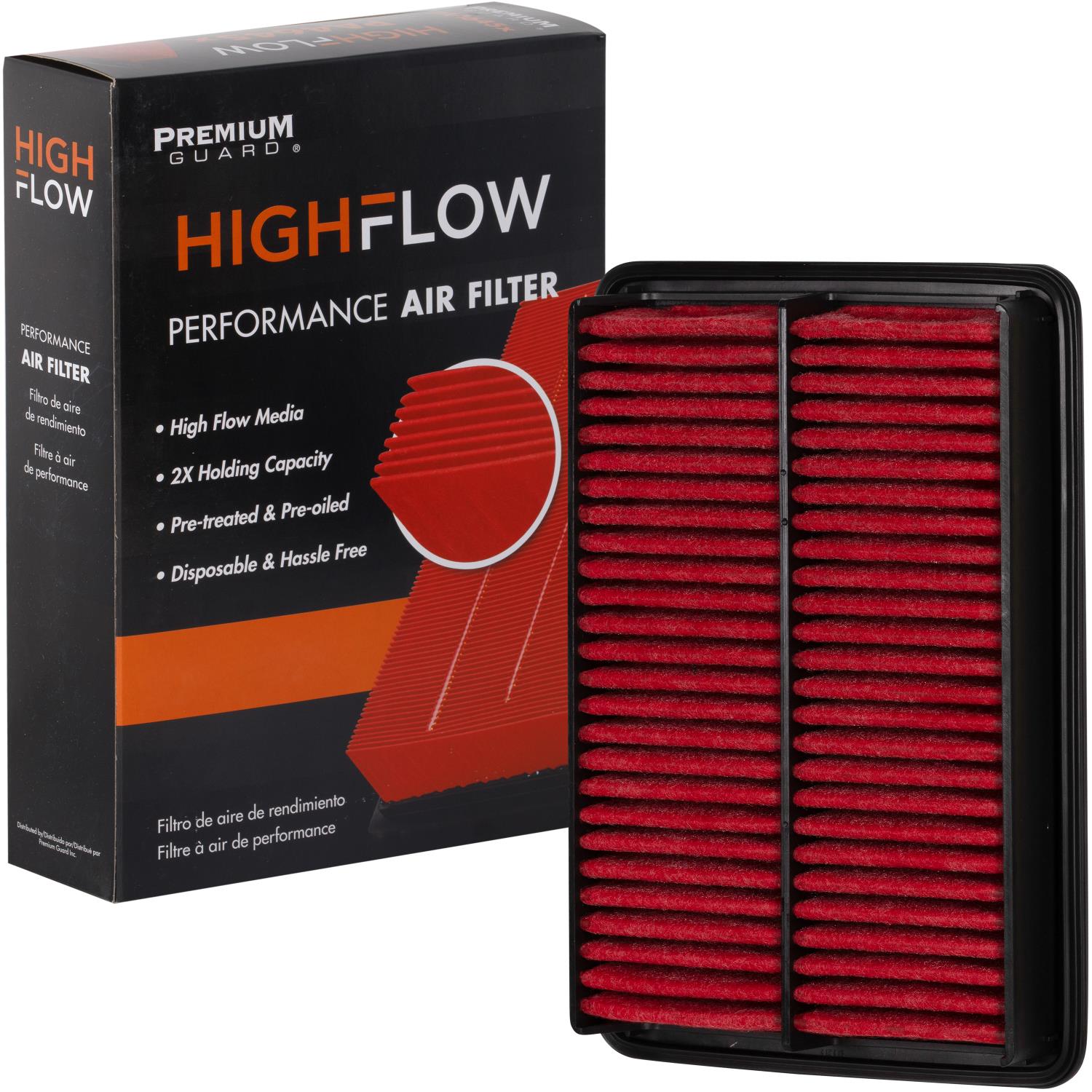 HIGHFLOW PA6280X, High Performance, Pre-Oiled Disposable Engine Air Filter | Fits 2025 Mazda CX-5