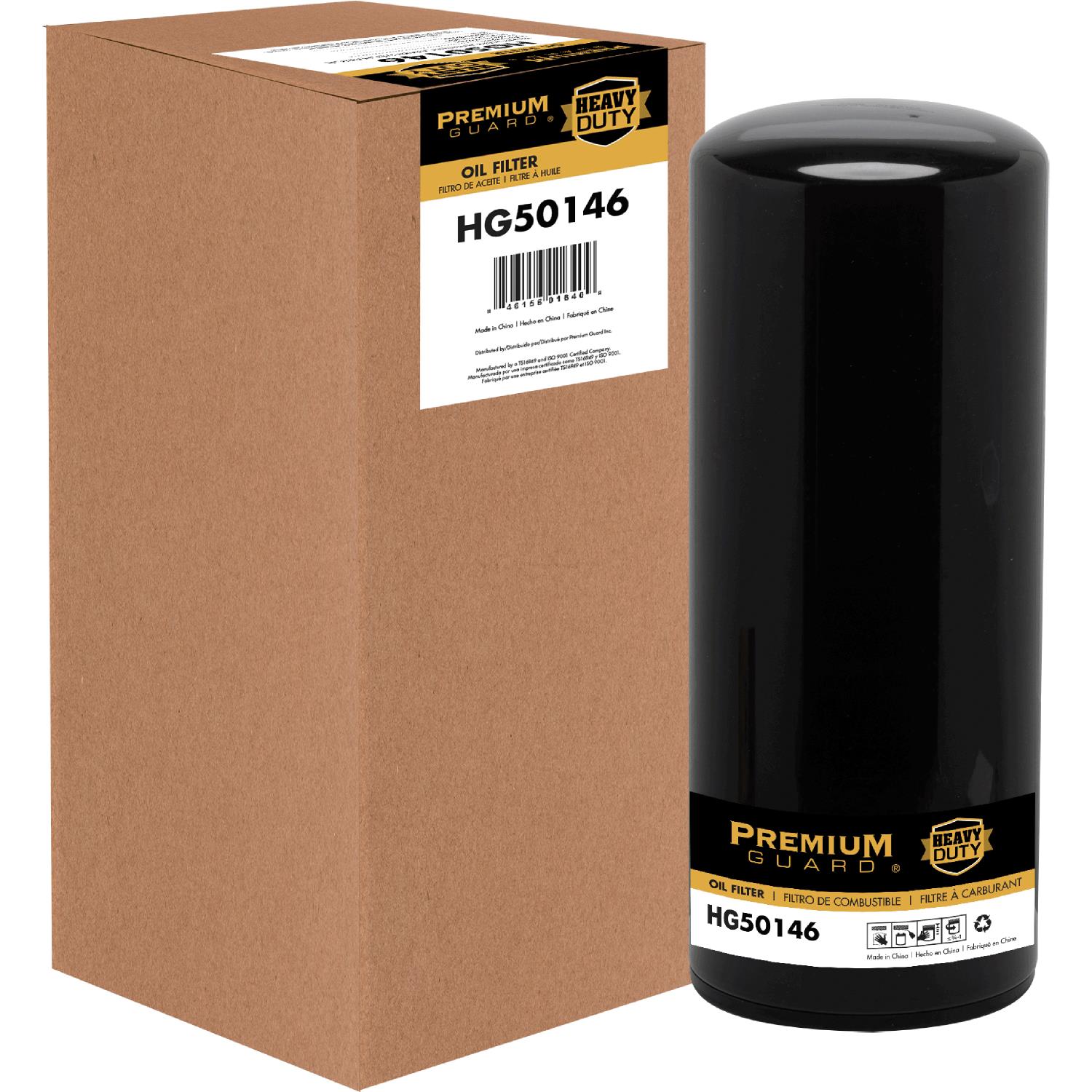 PG HG50146 Optimal Protection Oil Filter | Fits 2025 Spartan Motors K3