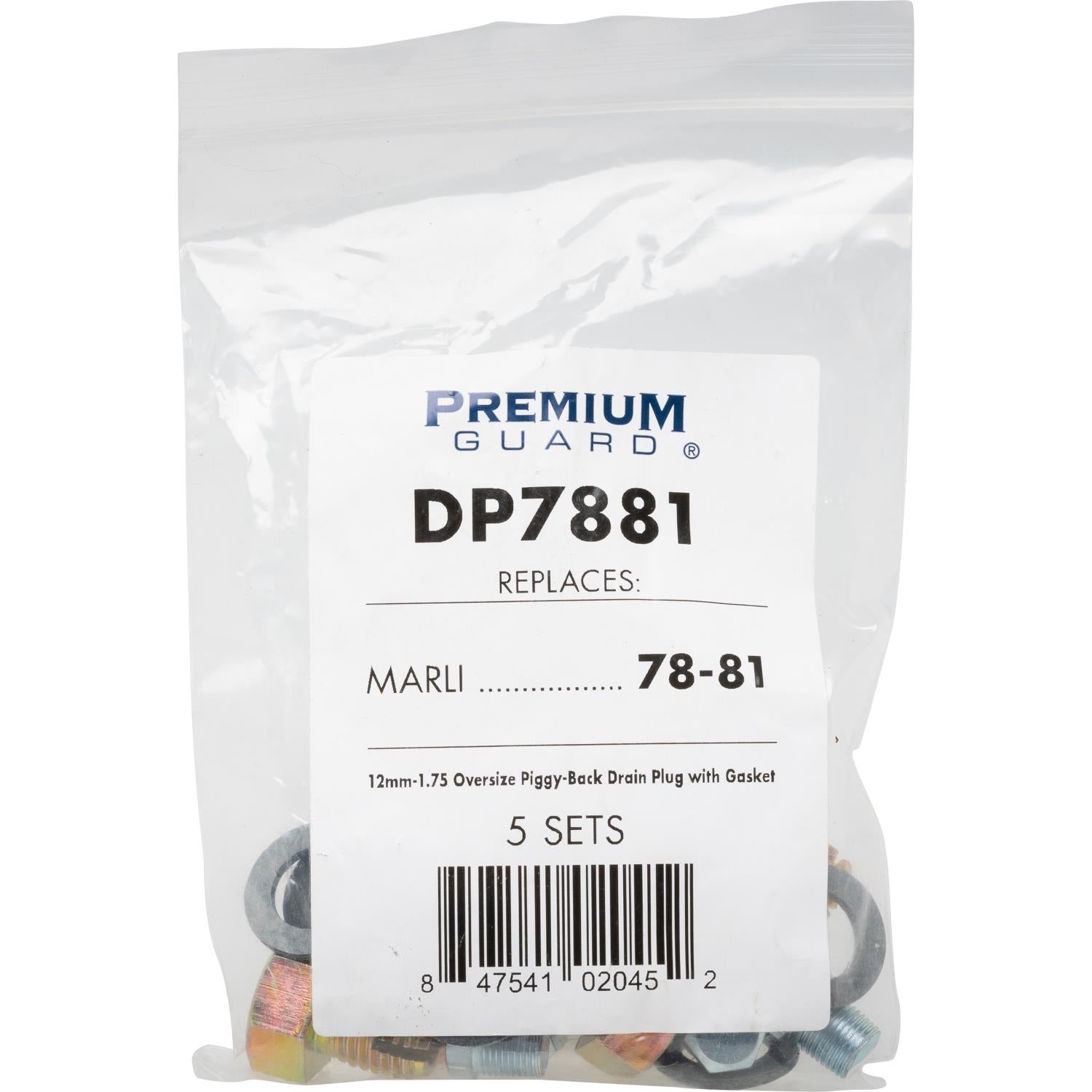 1999 Chevrolet Camaro Oil Pan Drain Plug DP7881