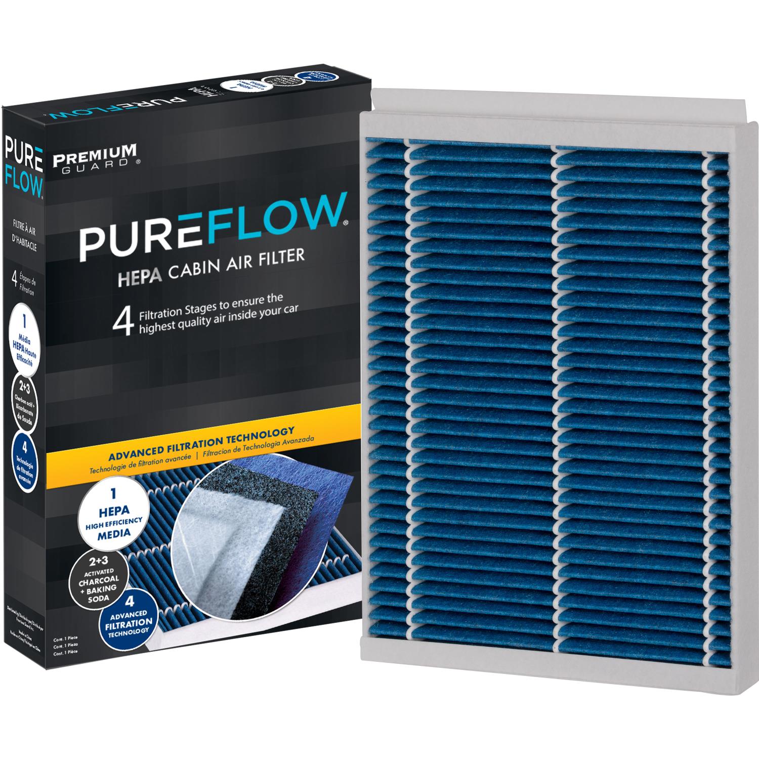 PUREFLOW® 2007 Volvo S80 Cabin Air Filter with HEPA and Antibacterial Technology, PC5840HX