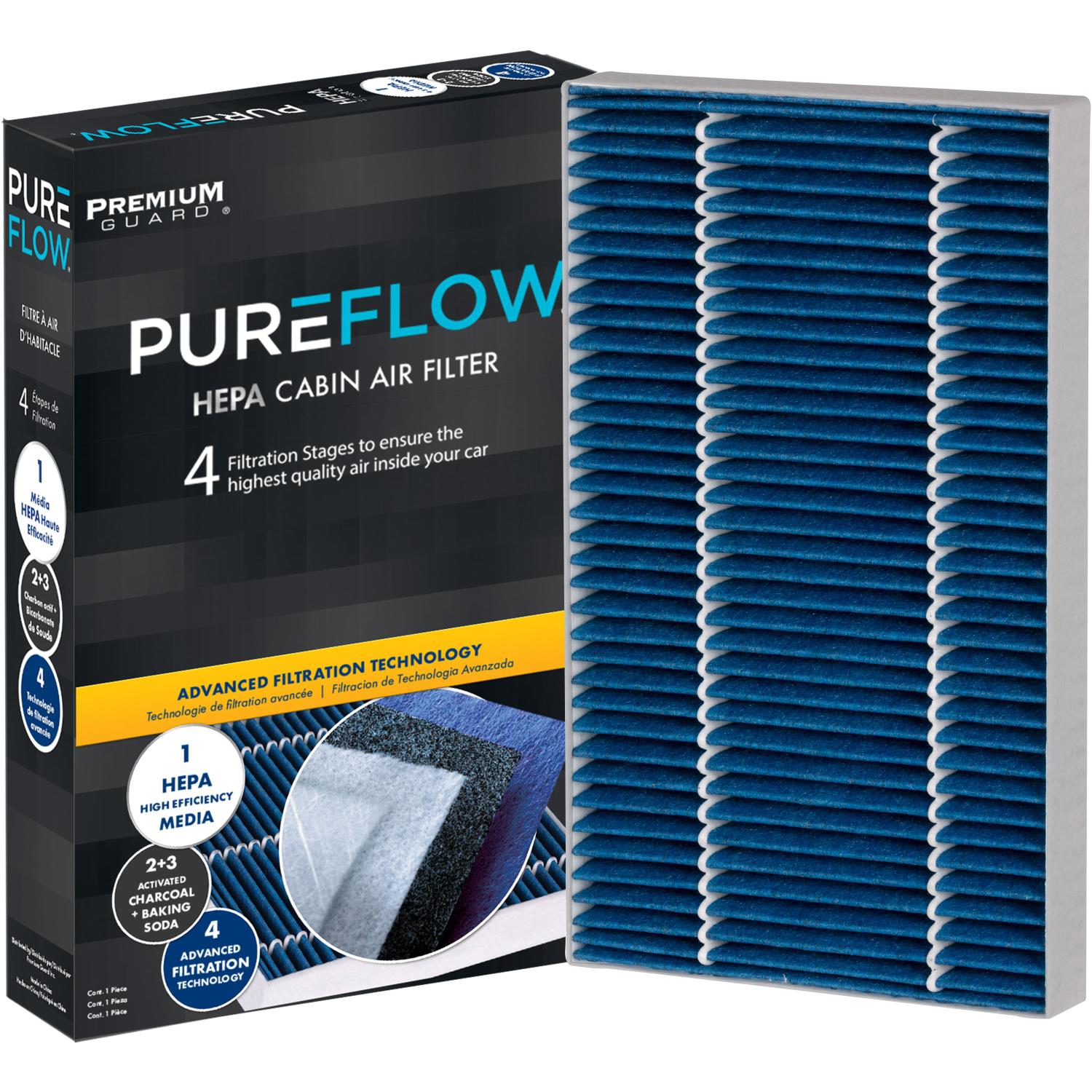 PUREFLOW® 2017 Maserati Levante Cabin Air Filter with HEPA and Antibacterial Technology, PC99302HX