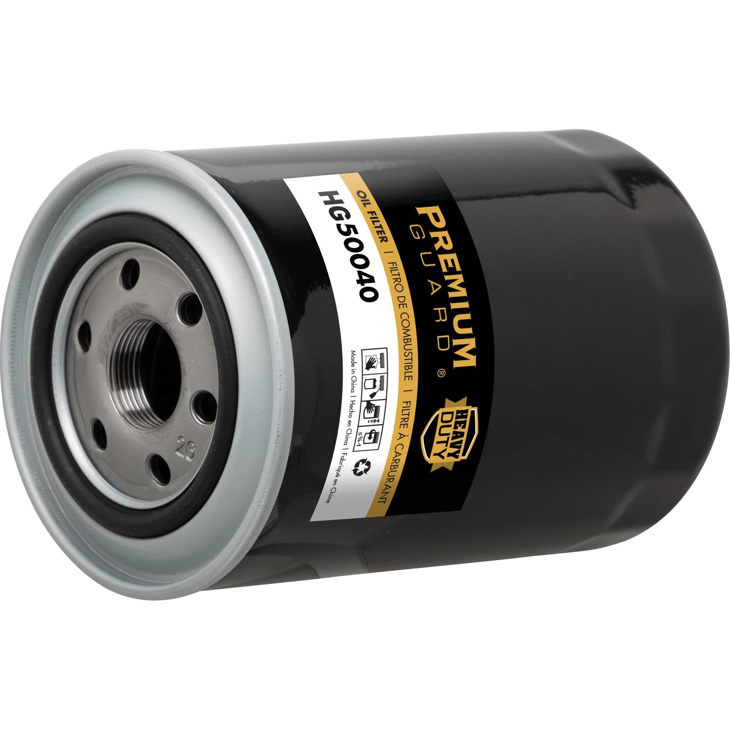 PG HG50040 Optimal Protection Oil Filter | Fits 2001 Mitsubishi Fuso FE-HD