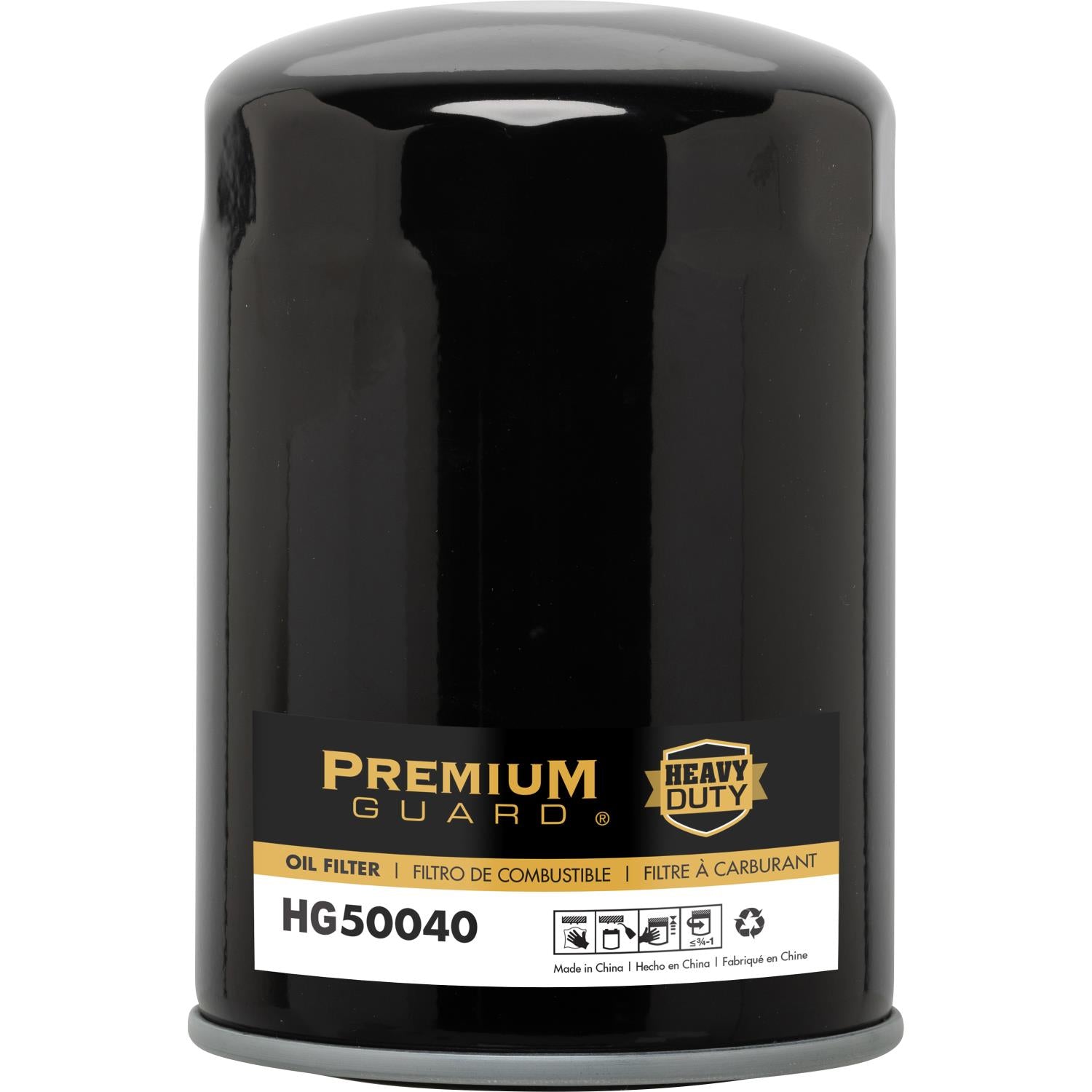 PG HG50040 Optimal Protection Oil Filter | Fits 2000 Mitsubishi Fuso FE-SP