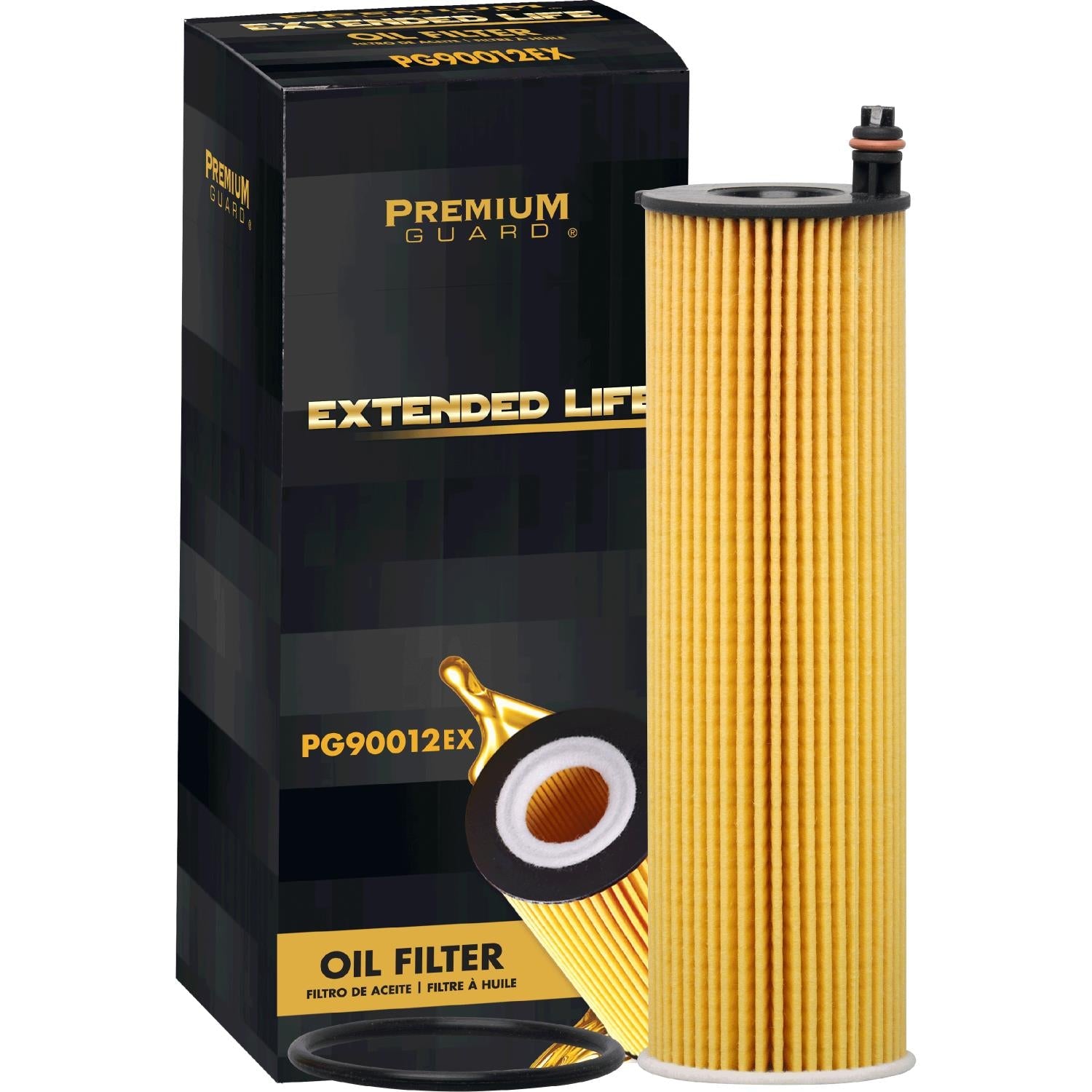 PG PG90012EX Extended Performance Oil Filter | Fits 2027 Mercedes-Benz Sprinter 2500