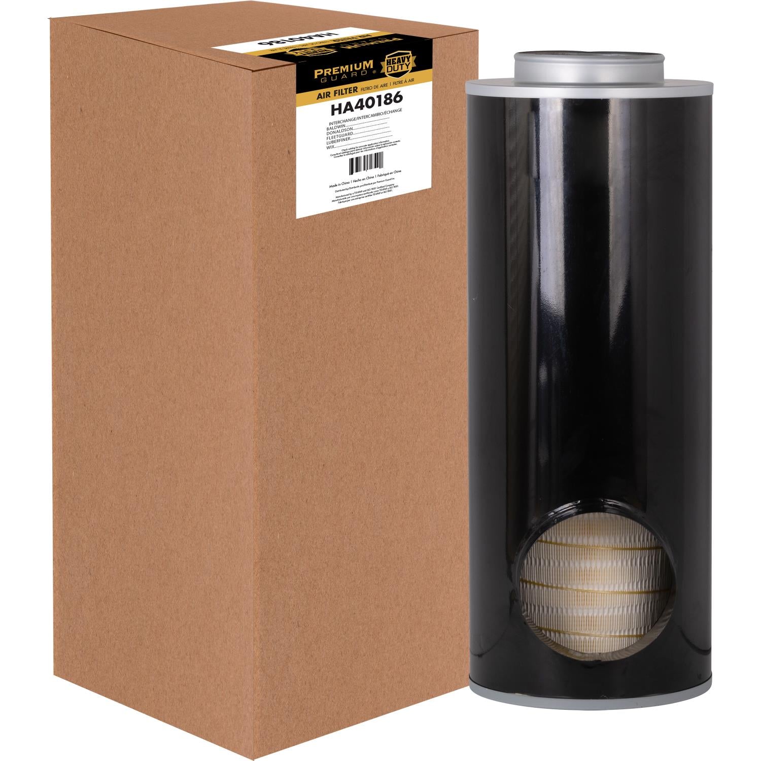 PG HA40186 Engine Air Filter | Fits 2002 Spartan Motors Metro Star