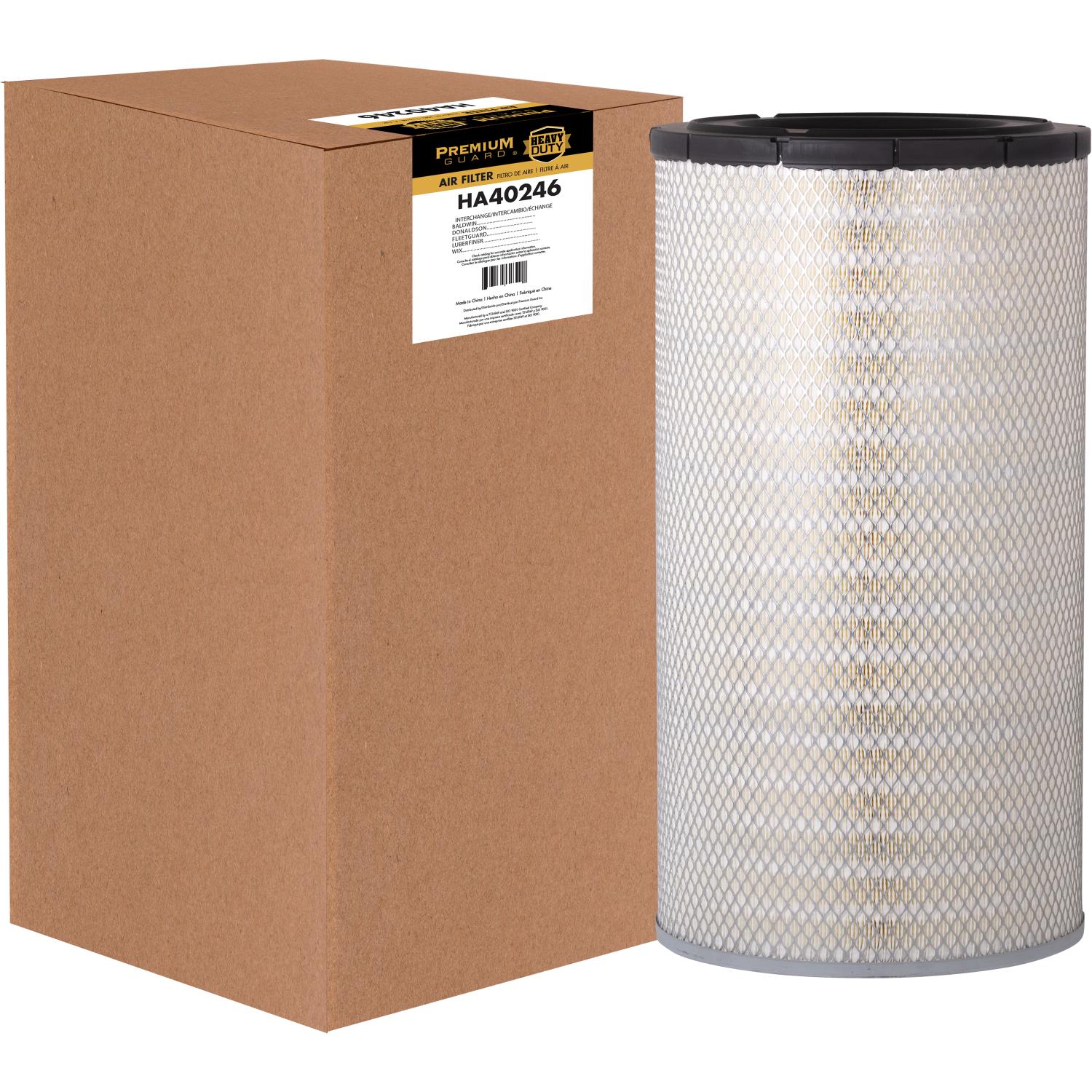 PG HA40246 Engine Air Filter | Fits 2012 Van Hool TD925