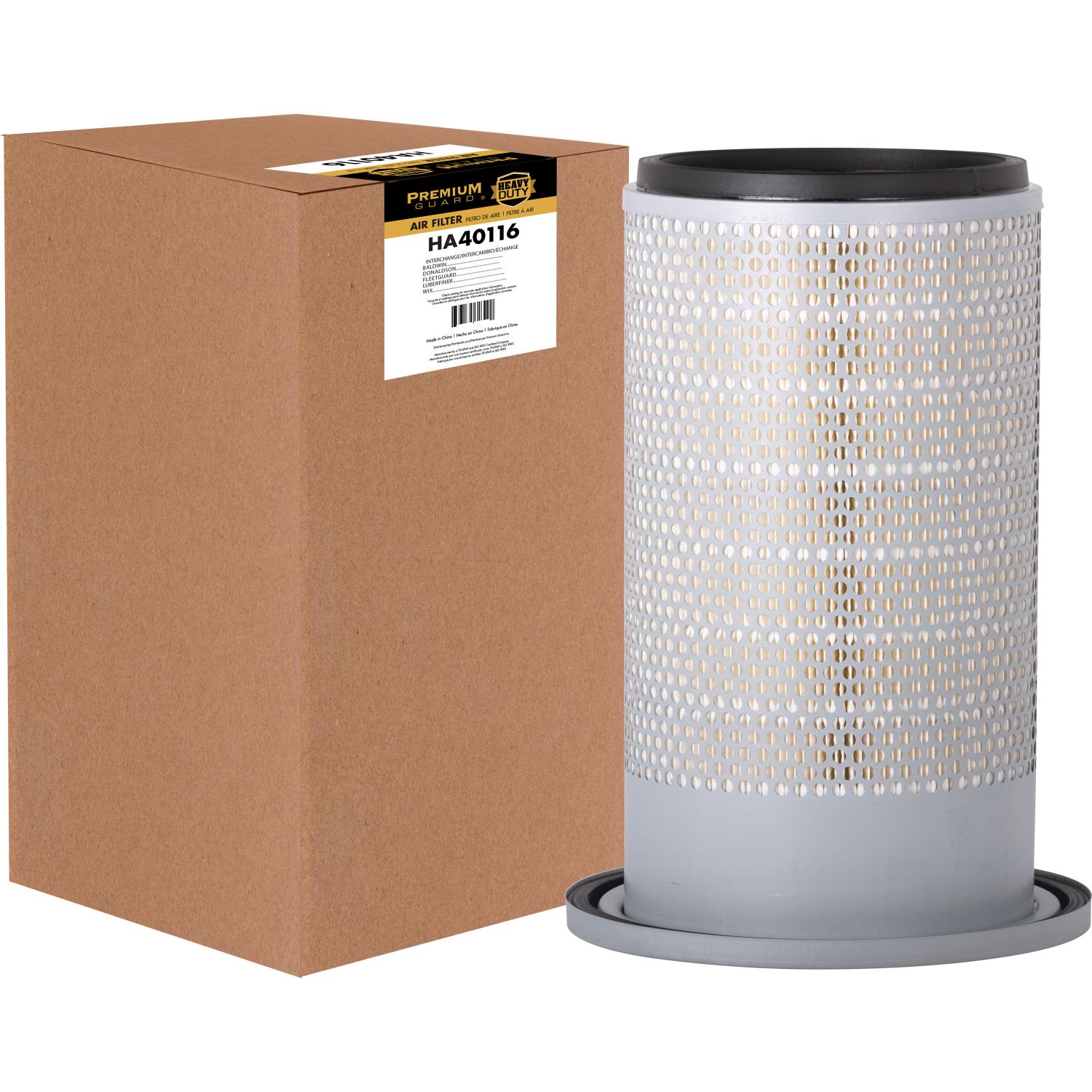 PG HA40116 Engine Air Filter | Fits 1991 Hino FB14