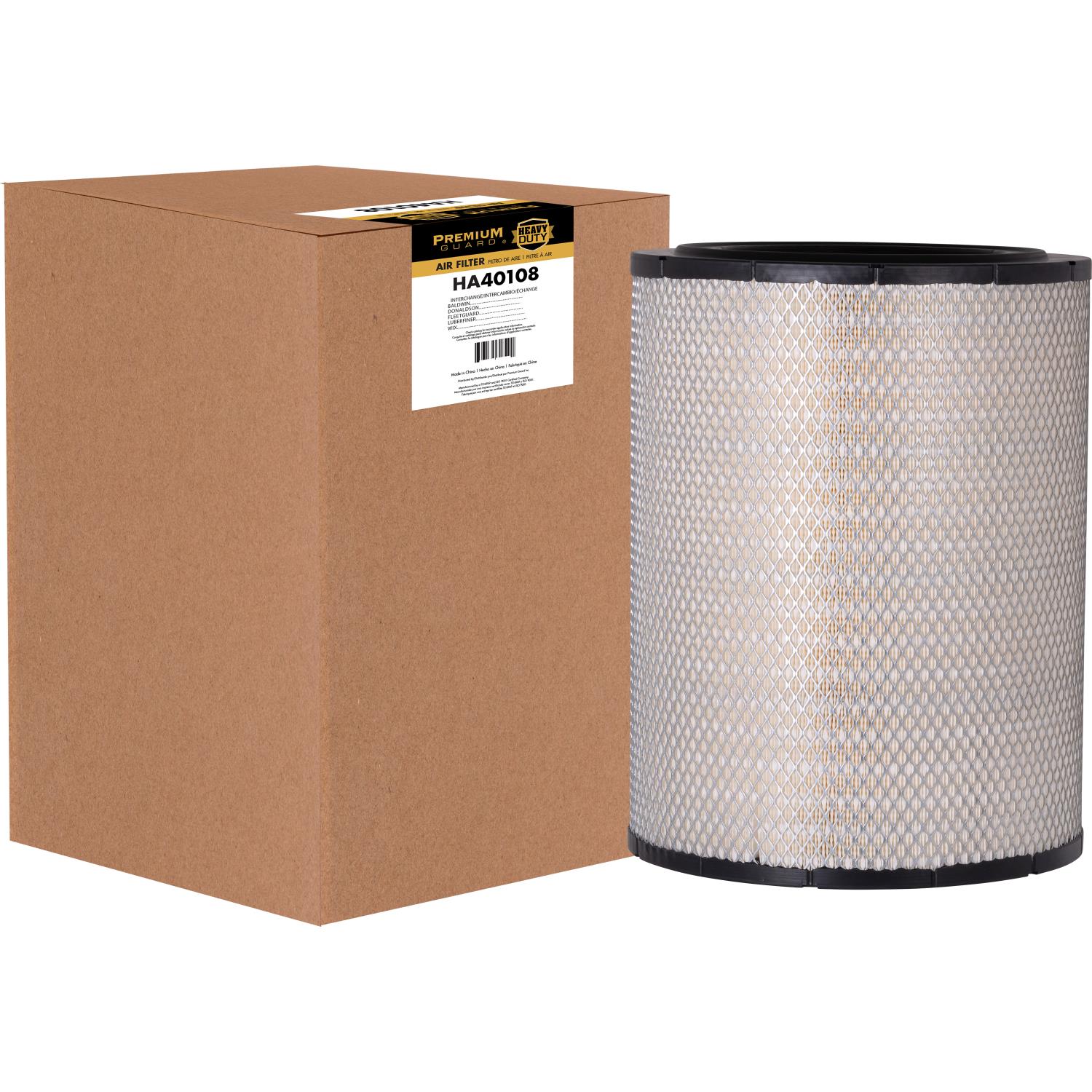 PG HA40108 Engine Air Filter | Fits 1992 Ford LTS9000