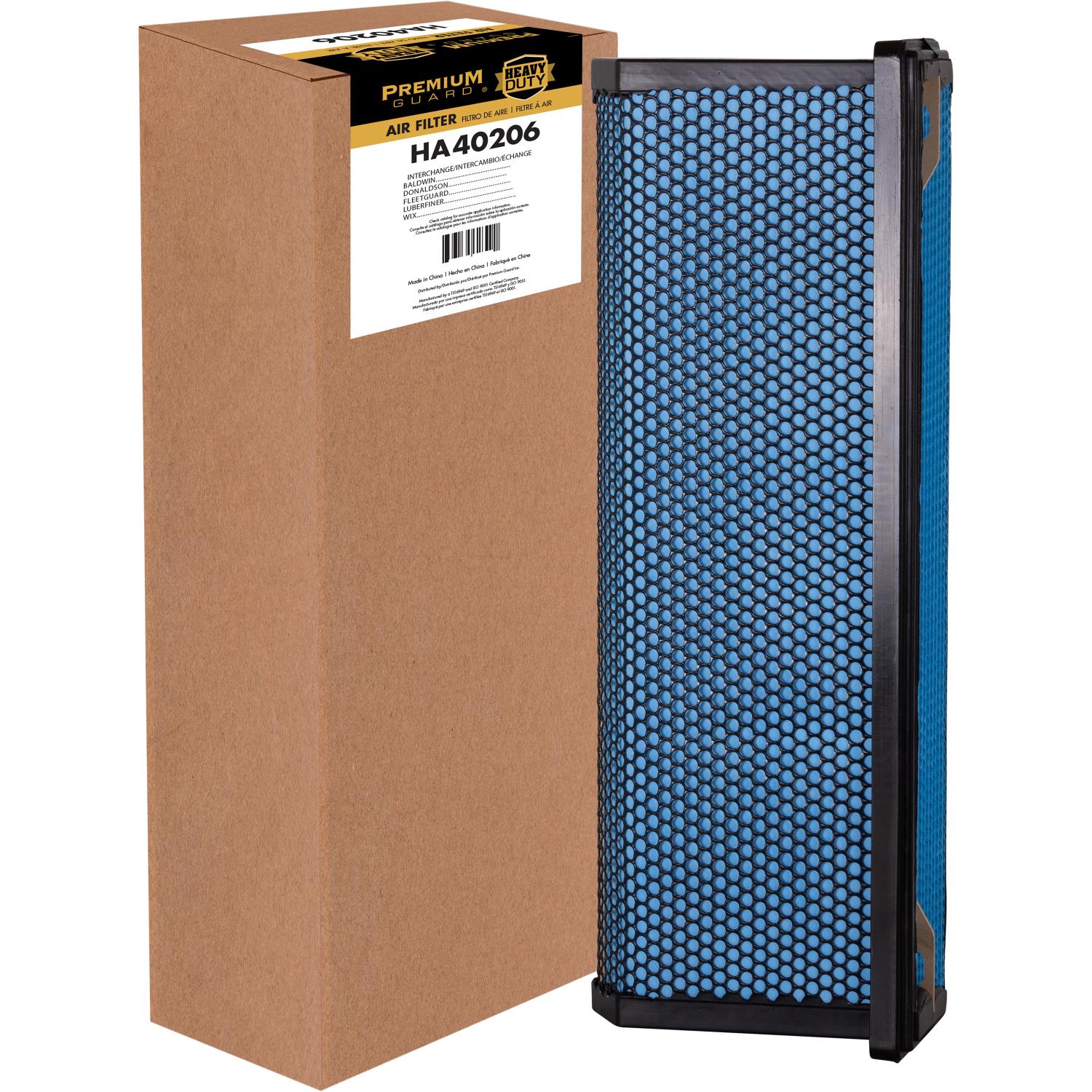 PG HA40206 Engine Air Filter | Fits 2008 Freightliner Cascadia
