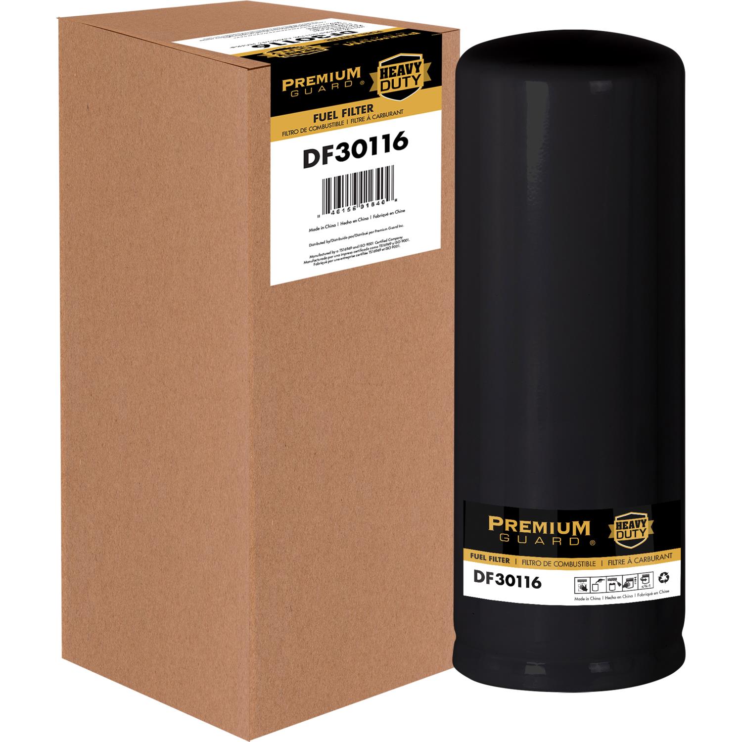 PG DF30116 Diesel Fuel Filter | Fits 2001 International 5500i