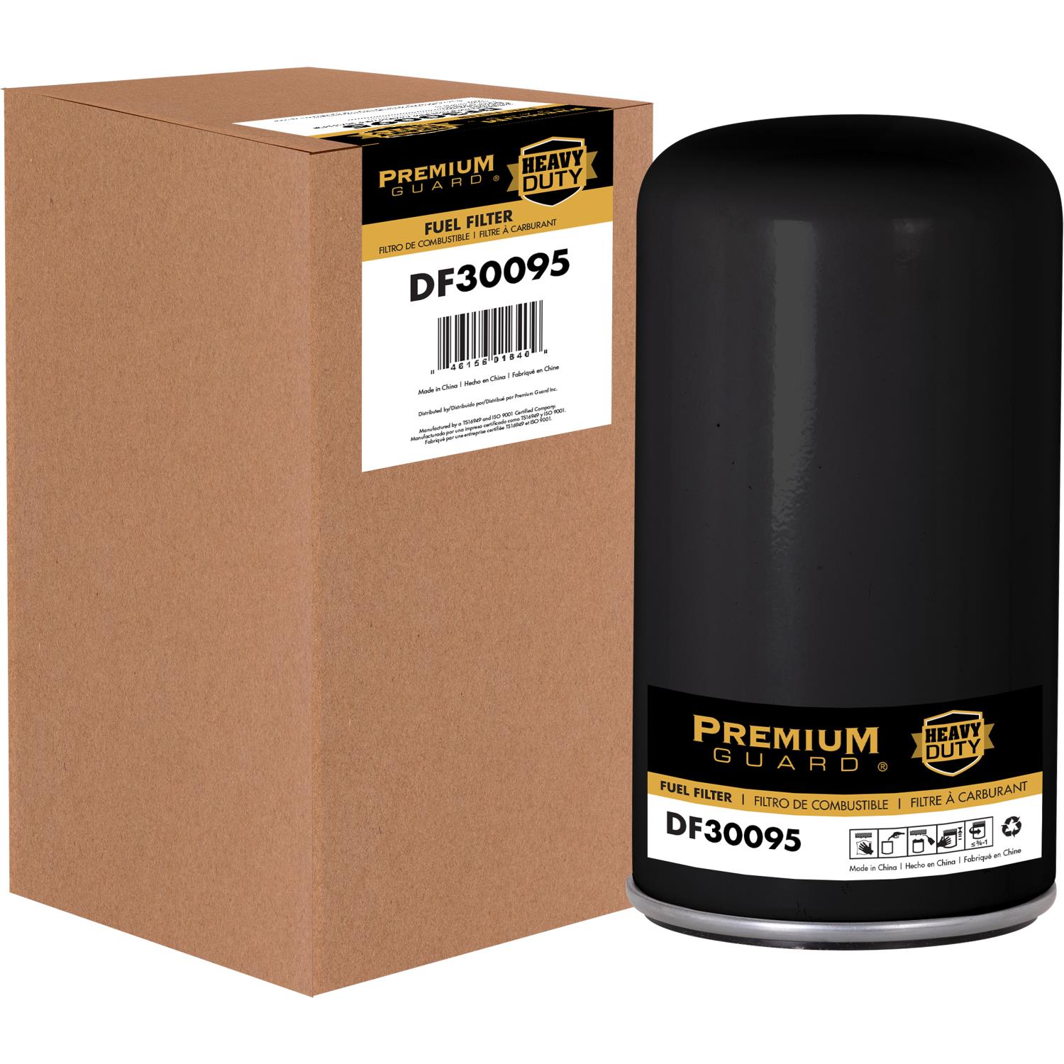 PG DF30095 Diesel Fuel Filter | Fits 2005 Mack CHN