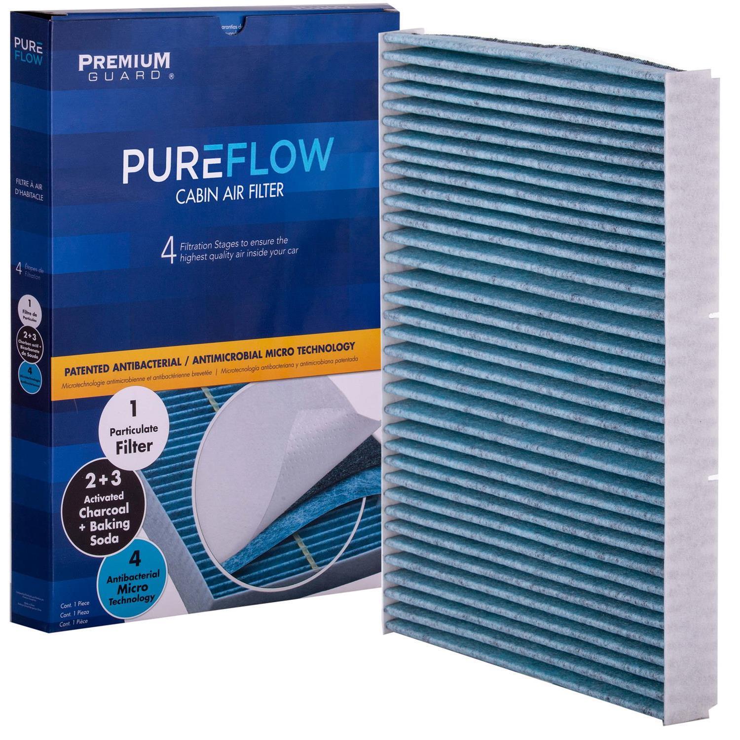 PUREFLOW® 2010 Volkswagen Beetle Cabrio Cabin Air Filter with Antibacterial Technology, PC5383X