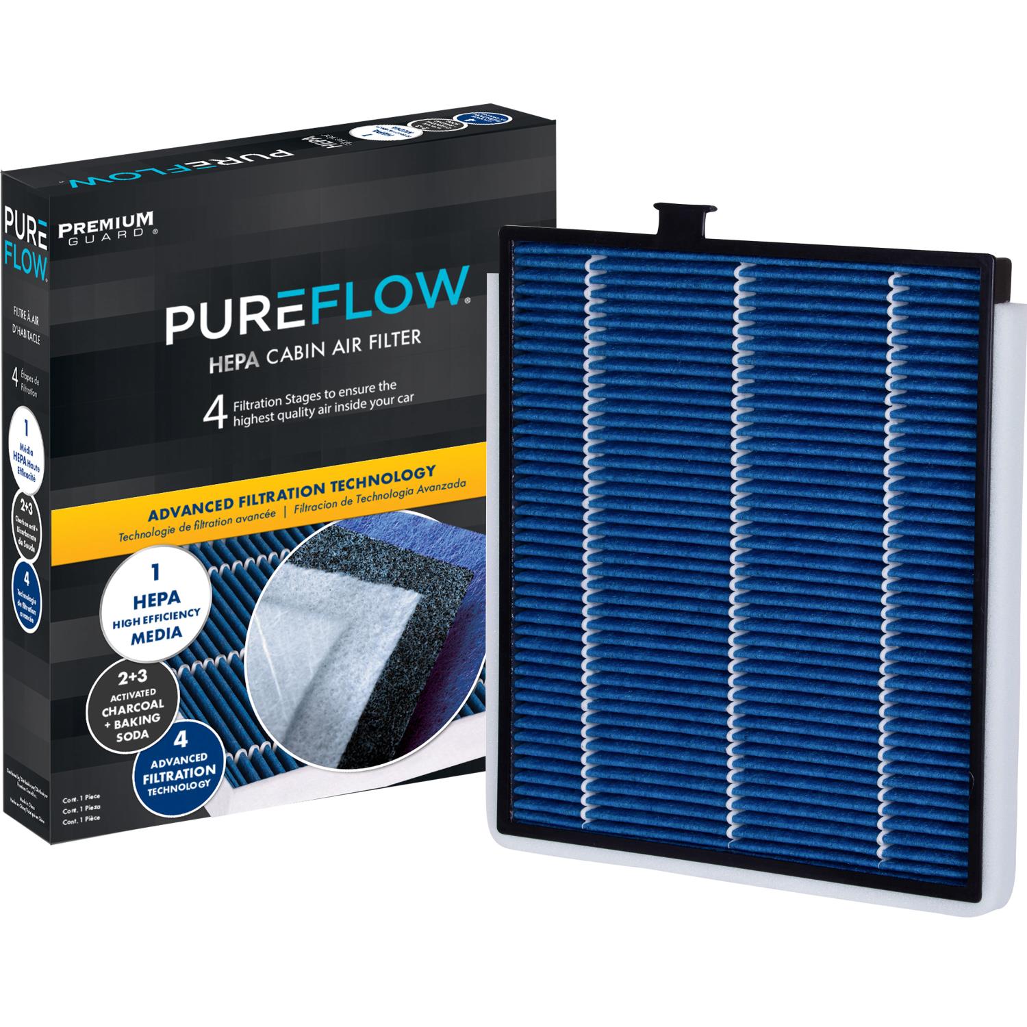 PUREFLOW® 2003 Honda Odyssey Cabin Air Filter with HEPA and Antibacterial Technology, PC5459HX