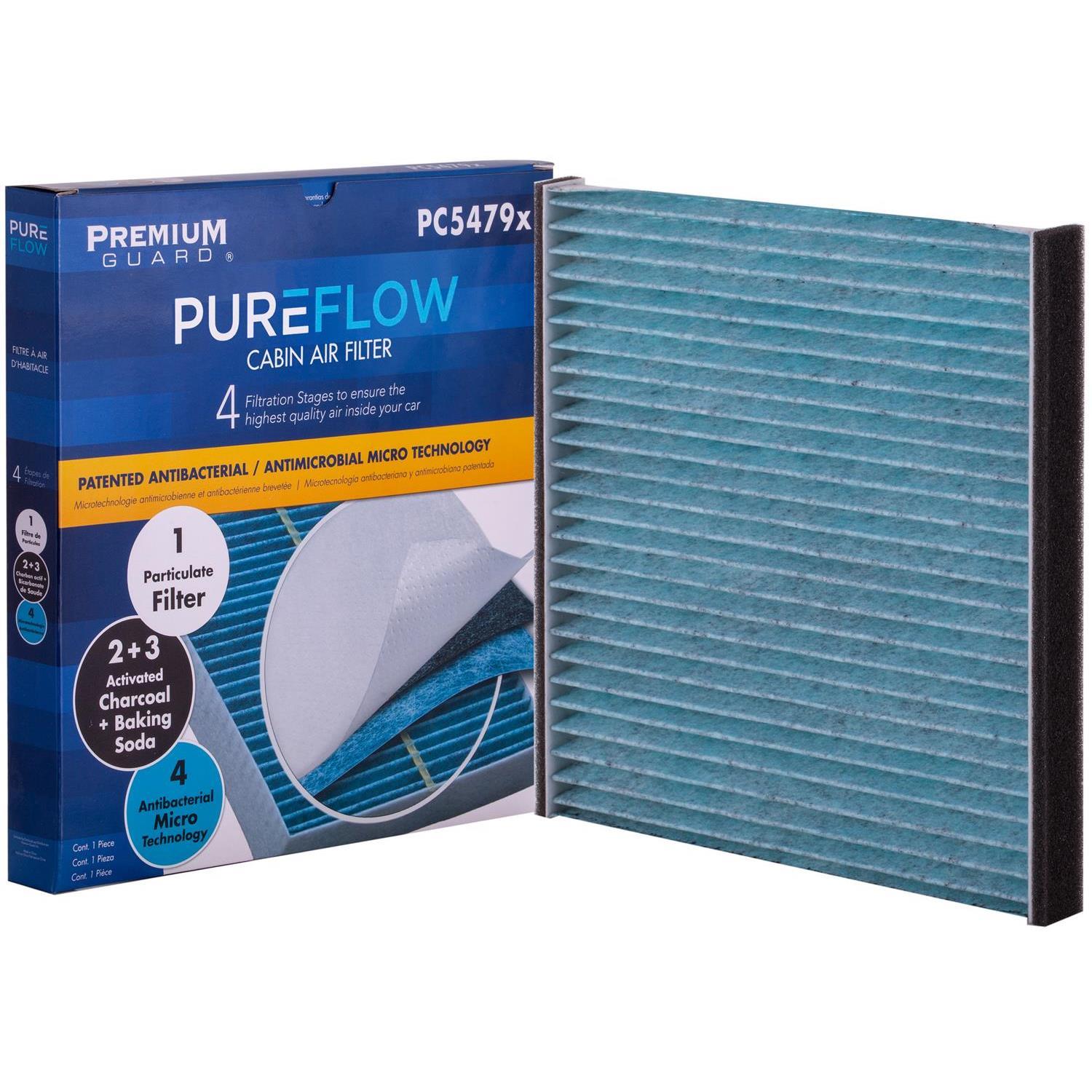 PUREFLOW® 2004 Lexus RX330 Cabin Air Filter with Antibacterial Technology, PC5479X