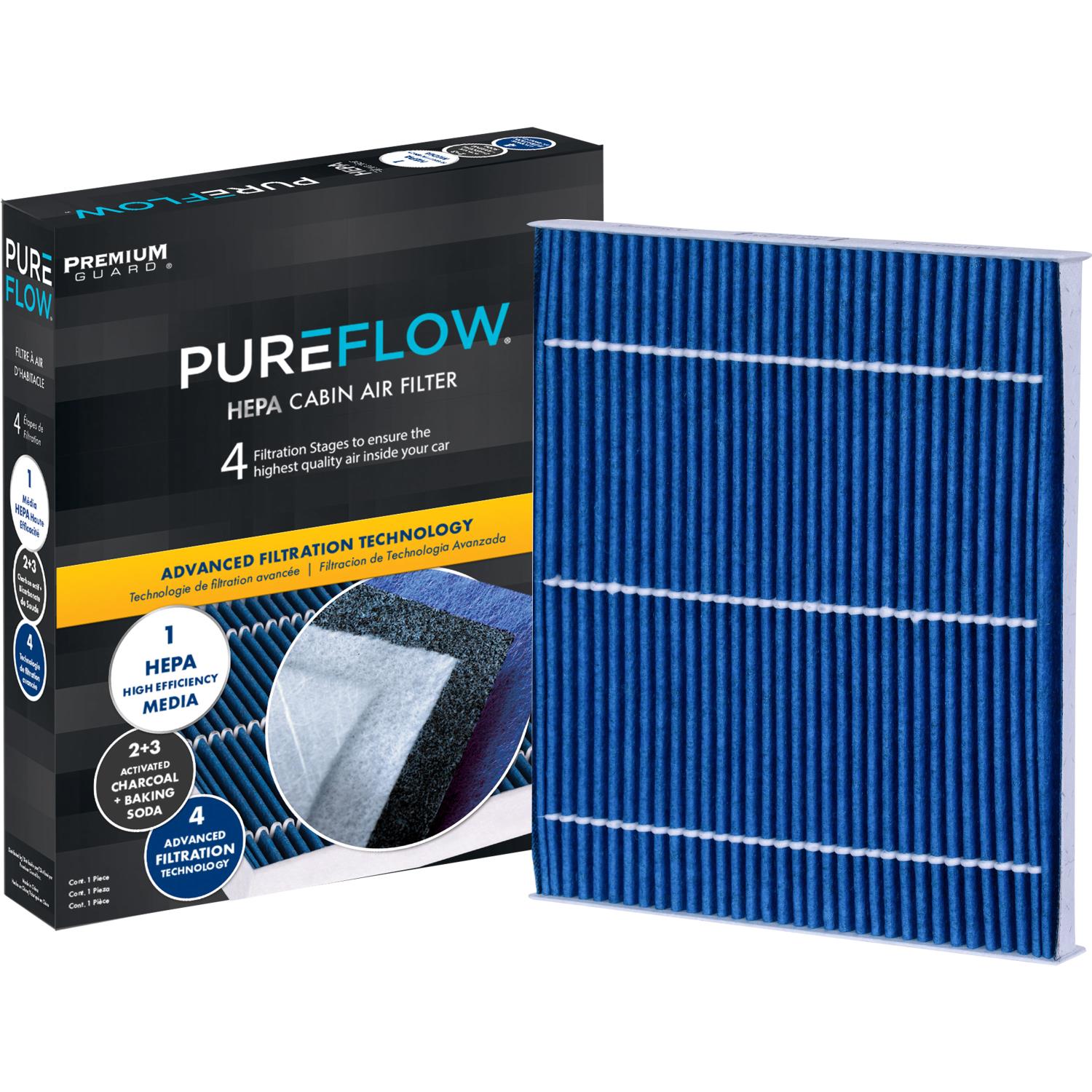 PUREFLOW® 2024 Chirey Tiggo 4PRO Cabin Air Filter with HEPA and Antibacterial Technology, PC5491HX