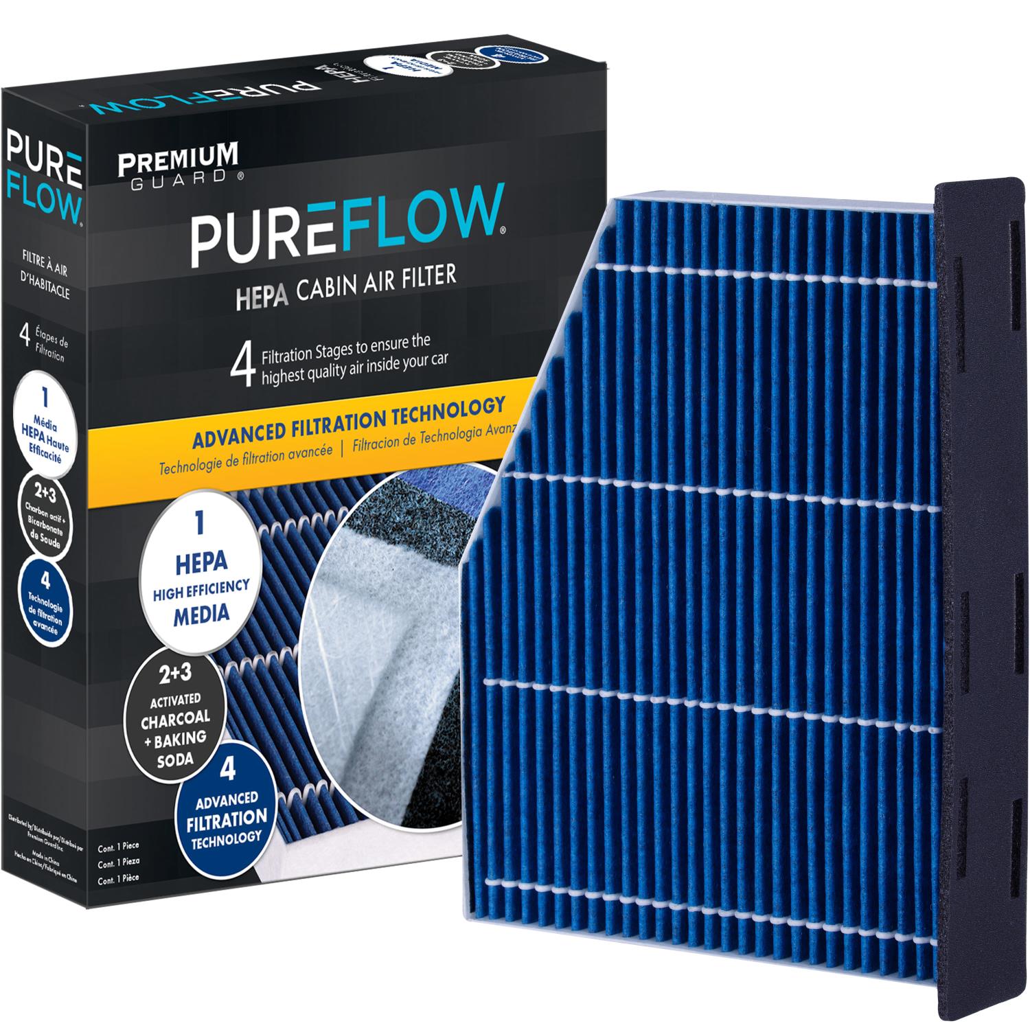 PUREFLOW® 2011 Audi S3 Cabin Air Filter with HEPA and Antibacterial Technology, PC5586HX