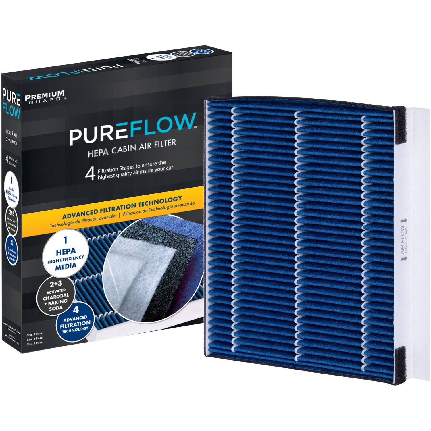 PUREFLOW® 2026 Genesis GV80 Coupe Cabin Air Filter with HEPA and Antibacterial Technology, PC6067HX