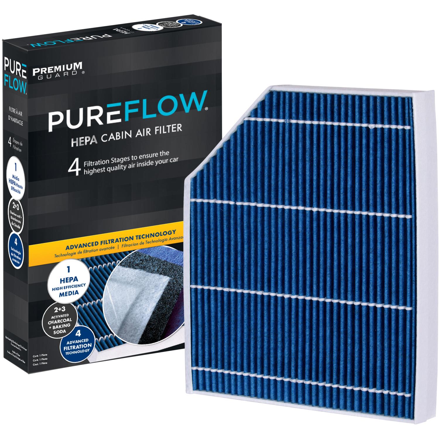 PUREFLOW® 2027 Porsche Macan Cabin Air Filter with HEPA and Antibacterial Technology, PC6071HX