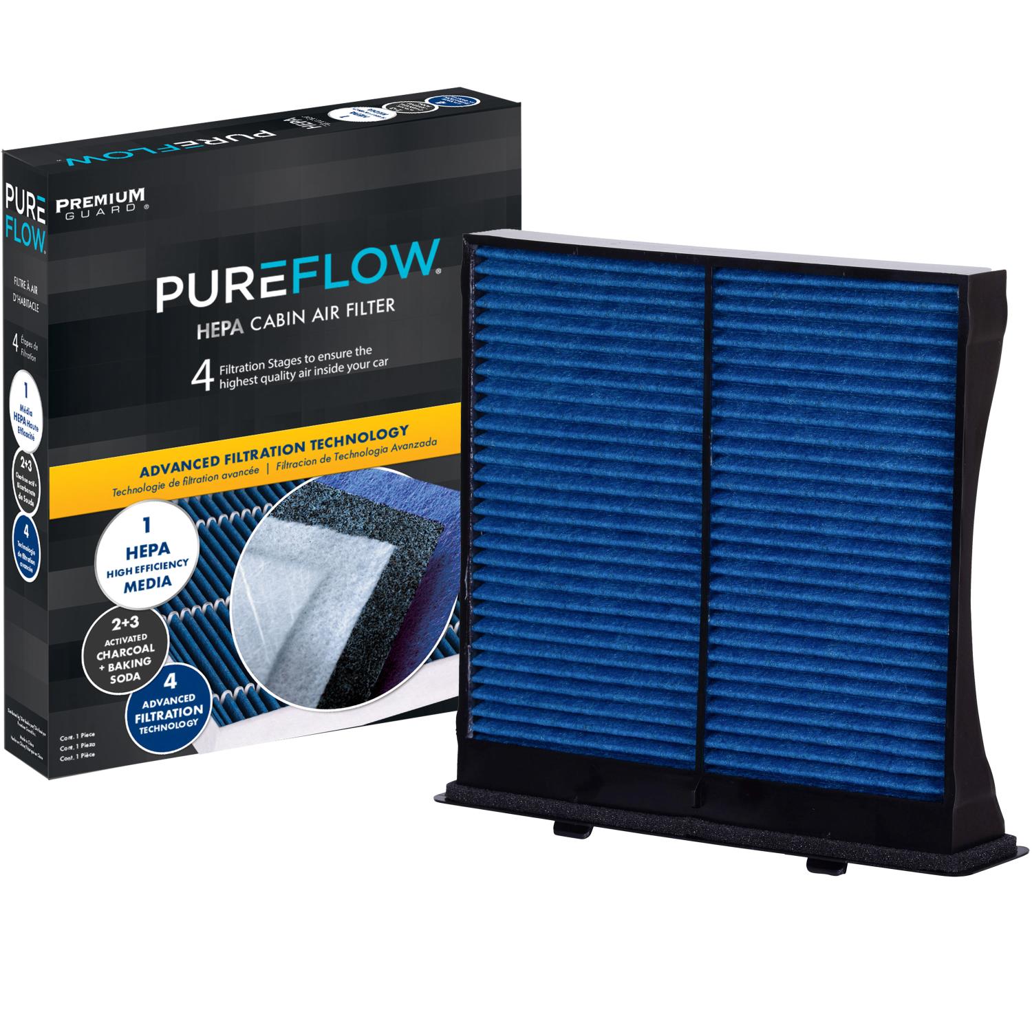 PUREFLOW® 2015 Subaru XV Cabin Air Filter with HEPA and Antibacterial Technology, PC6115HX