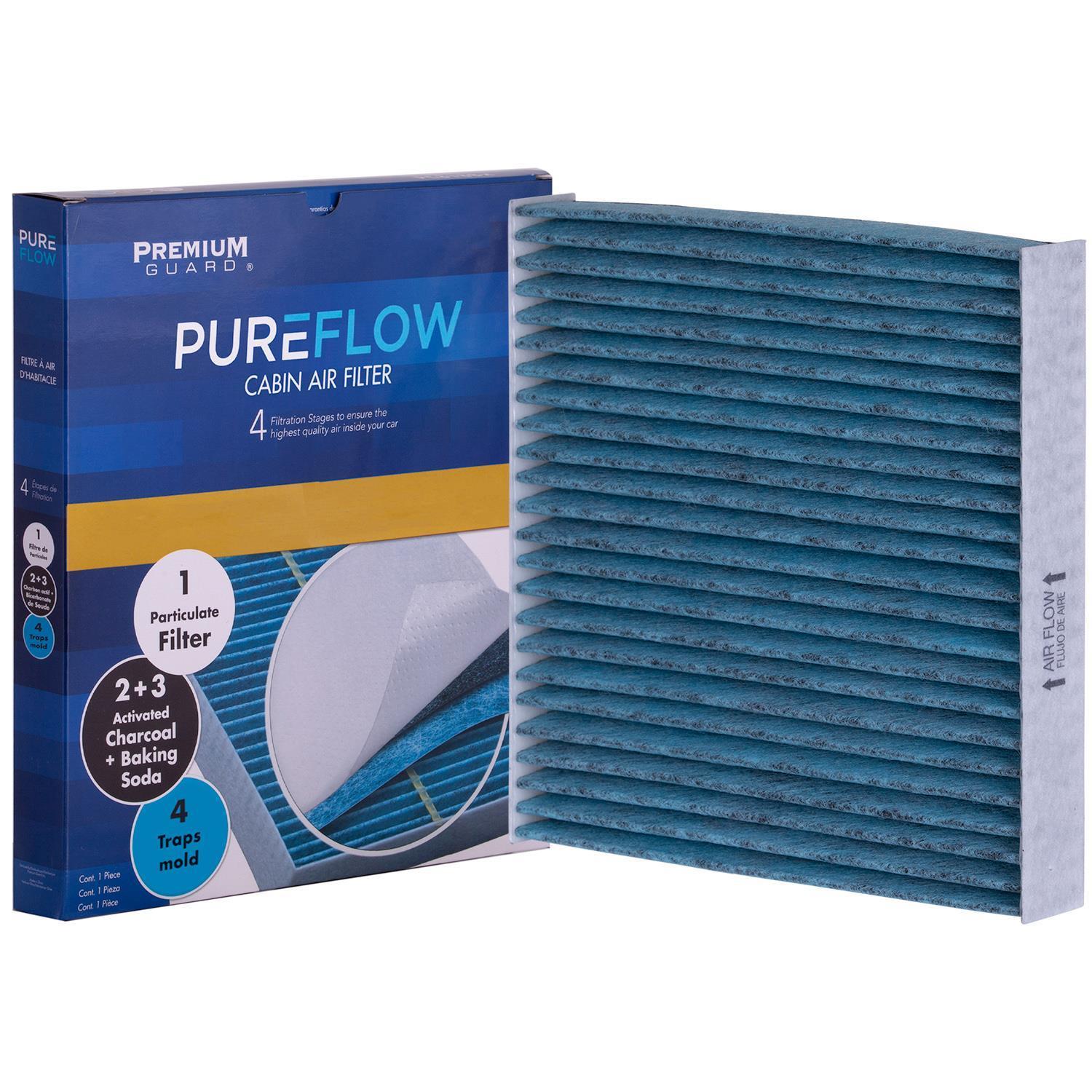 PUREFLOW® 2024 Peugeot Partner Rapid Cabin Air Filter with Antibacterial Technology, PC6185X
