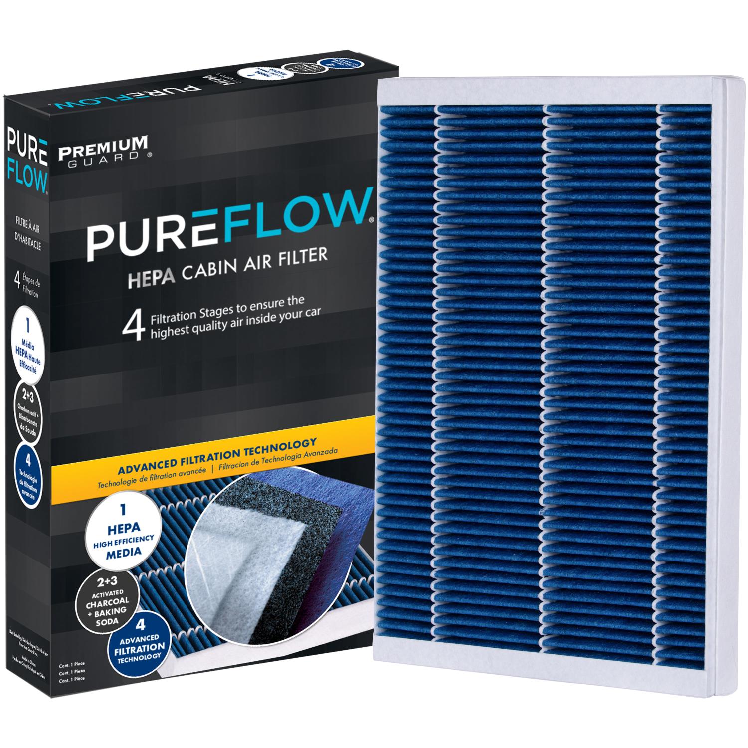 PUREFLOW® 2018 Winnebago Era Cabin Air Filter with HEPA and Antibacterial Technology, PC9366HX