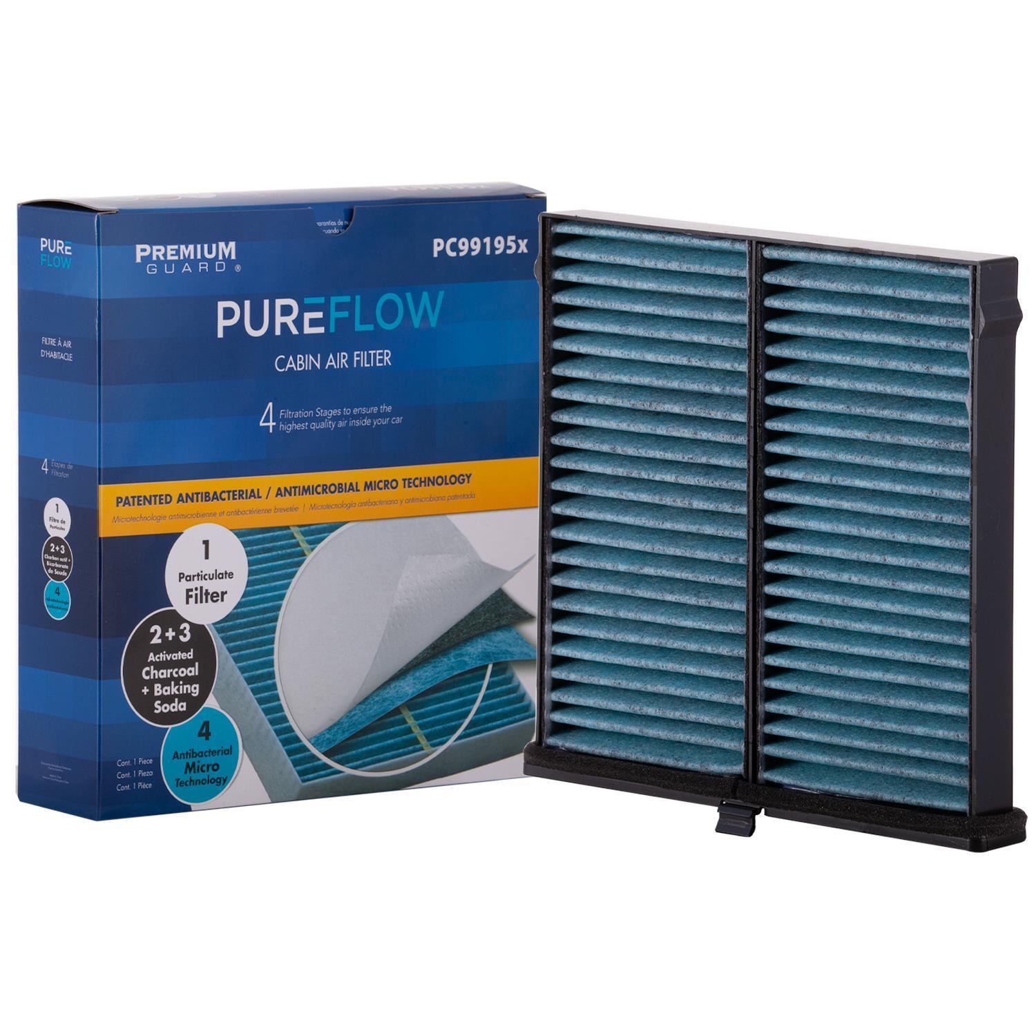 PUREFLOW® 2020 Mazda 2 Cabin Air Filter with Antibacterial Technology, PC99195X