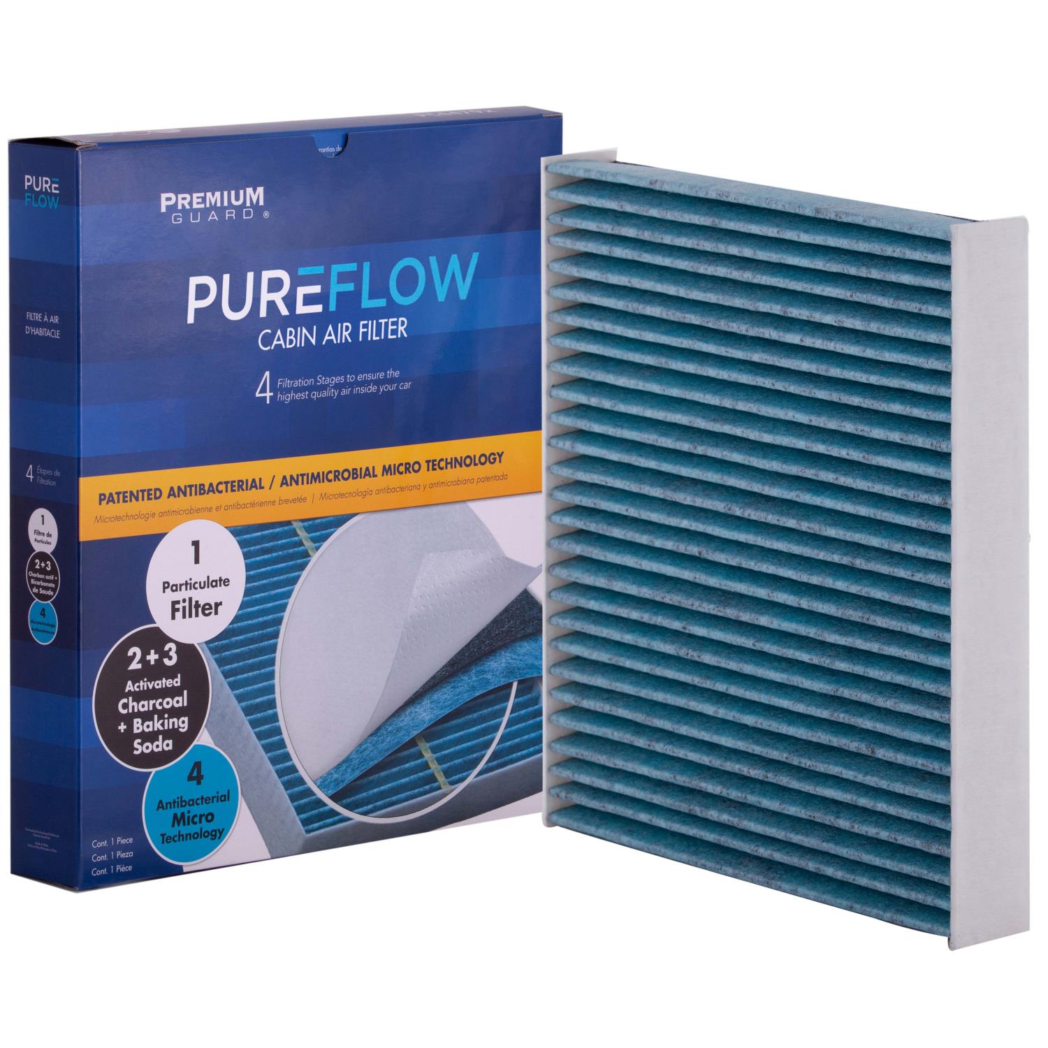 PUREFLOW® 2026 Toyota Hiace Cabin Air Filter with Antibacterial Technology, PC99237X
