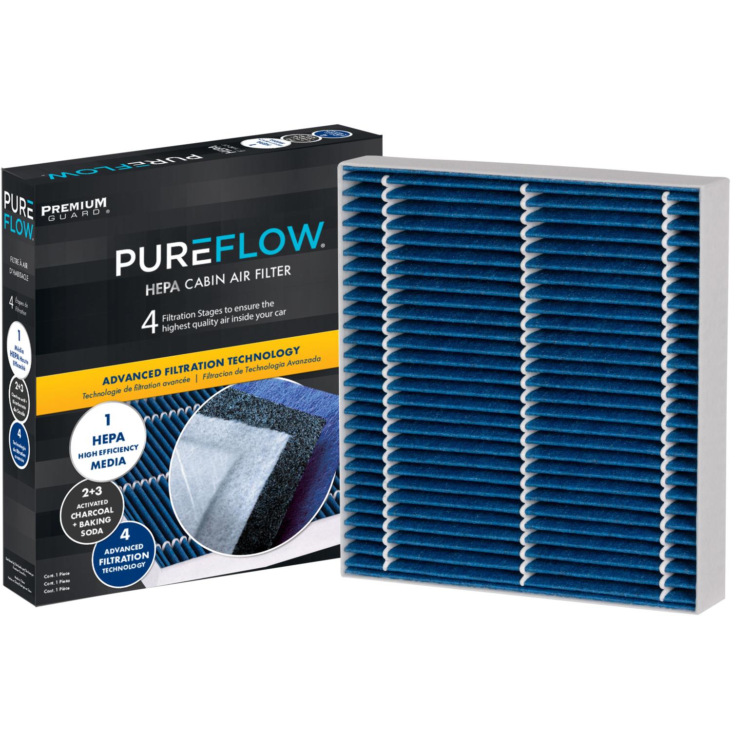 PUREFLOW® 2025 Renault Arkana Cabin Air Filter with HEPA and Antibacterial Technology, PC99452HX