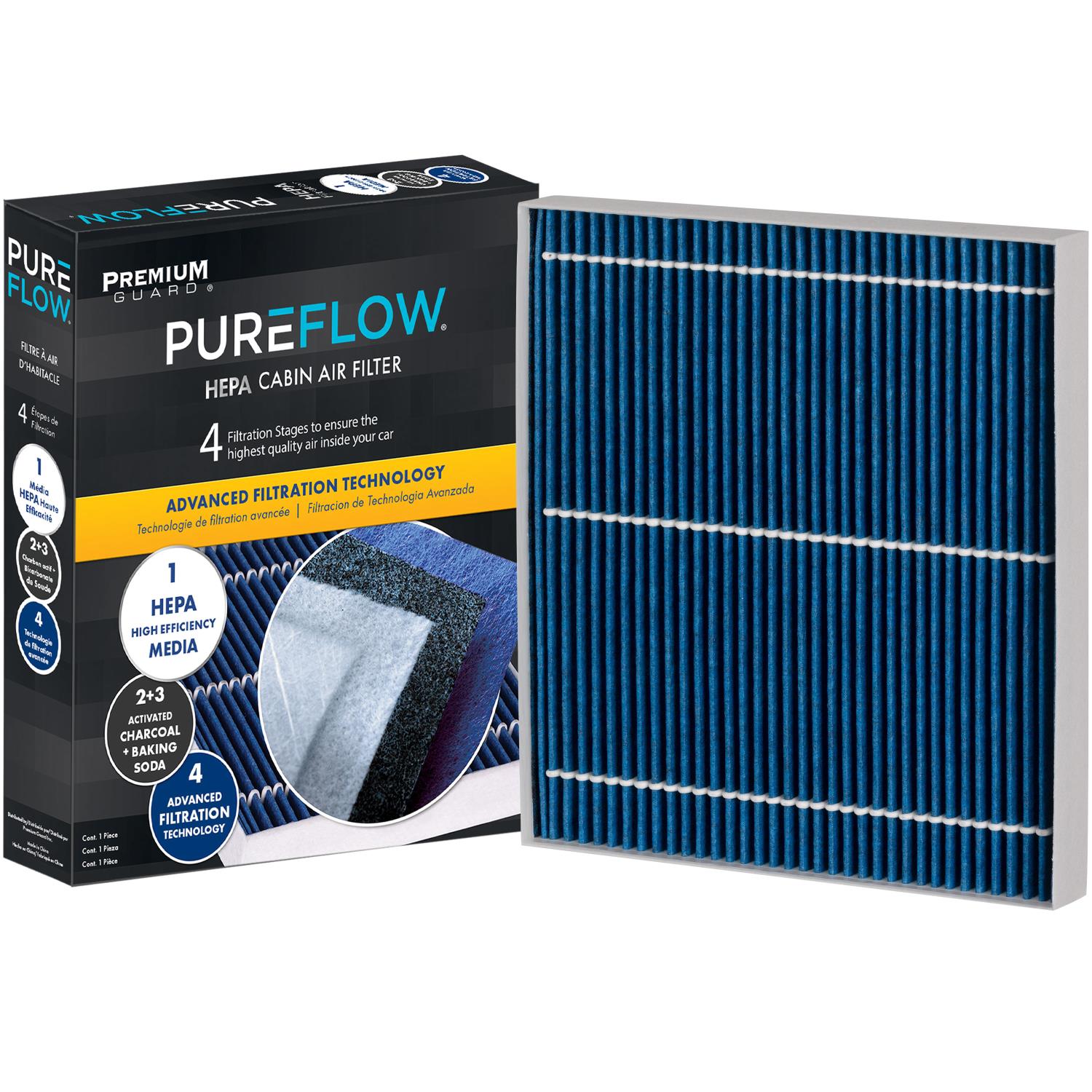 PUREFLOW® 2027 Hyundai Palisade Cabin Air Filter with HEPA and Antibacterial Technology, PC99549HX