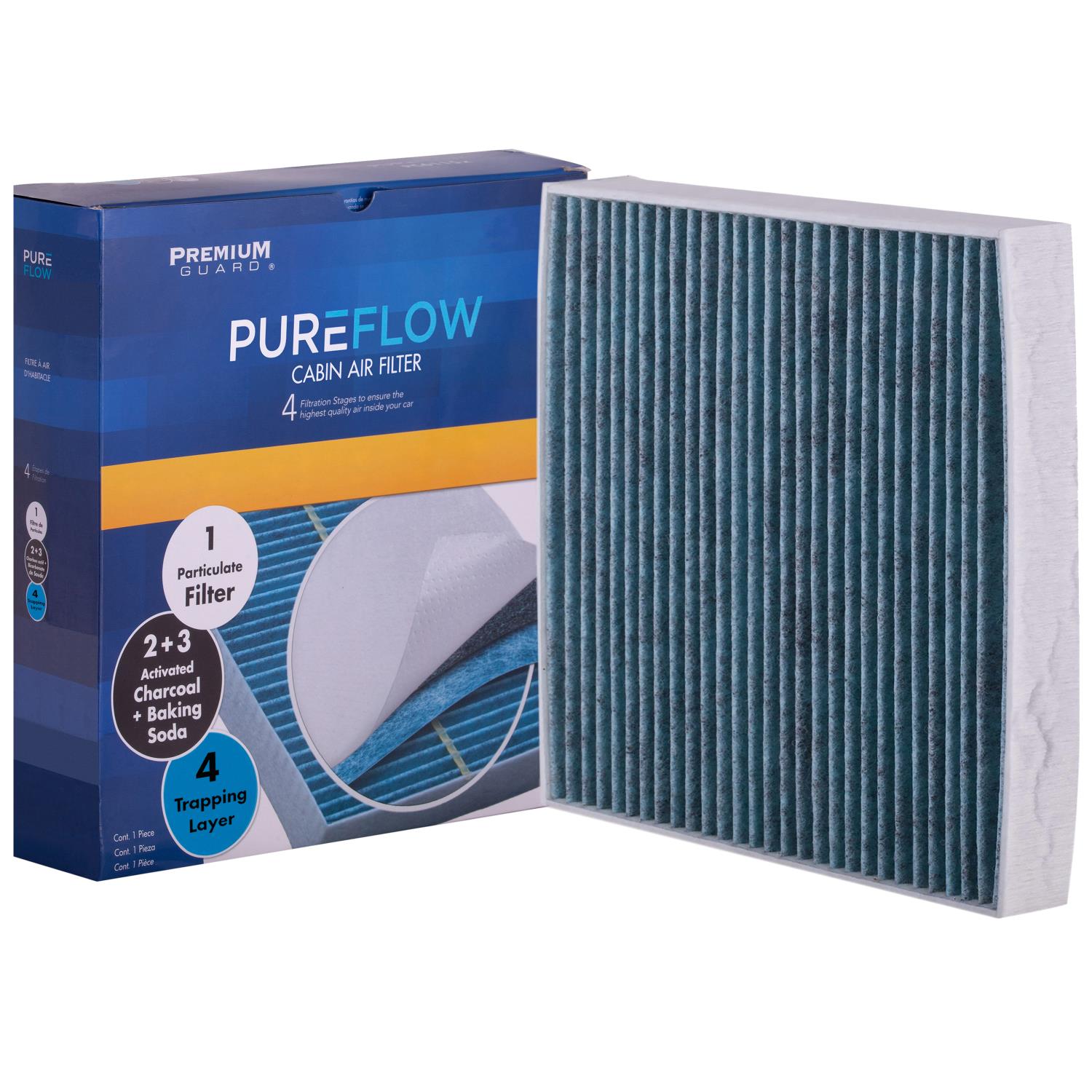 PUREFLOW® 2026 International CV515 Cabin Air Filter with Antibacterial Technology, PC9958X